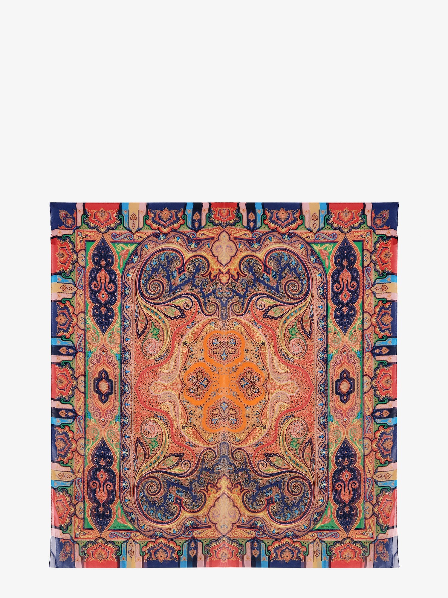 Etro Multicolor Silk Foulard