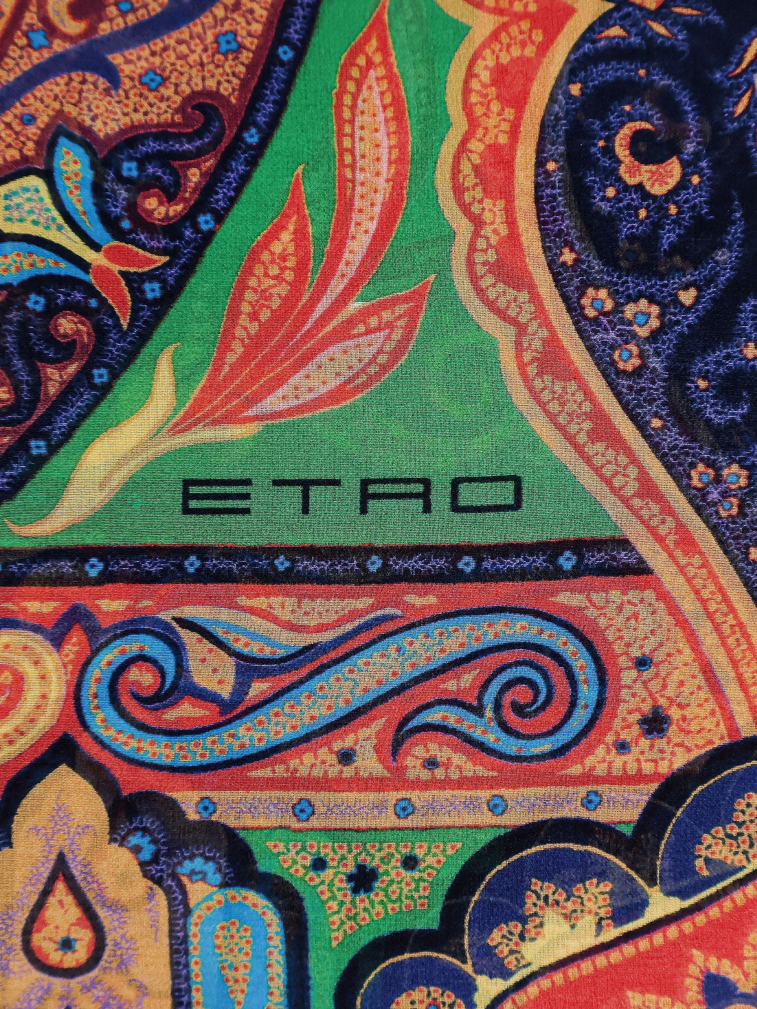 Etro Multicolor Silk Foulard