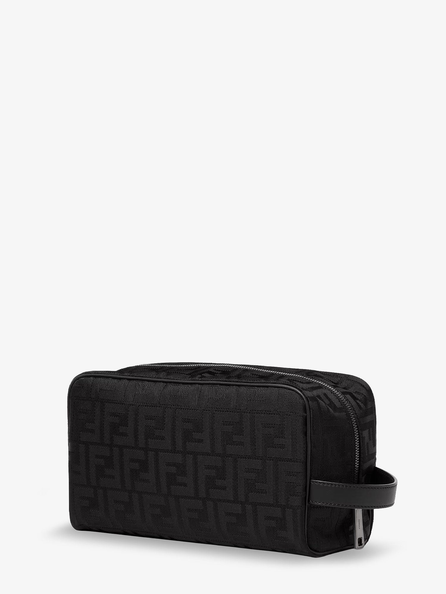 Fendi Ff Jacquard Fabric Medium Ff Beauty Case
