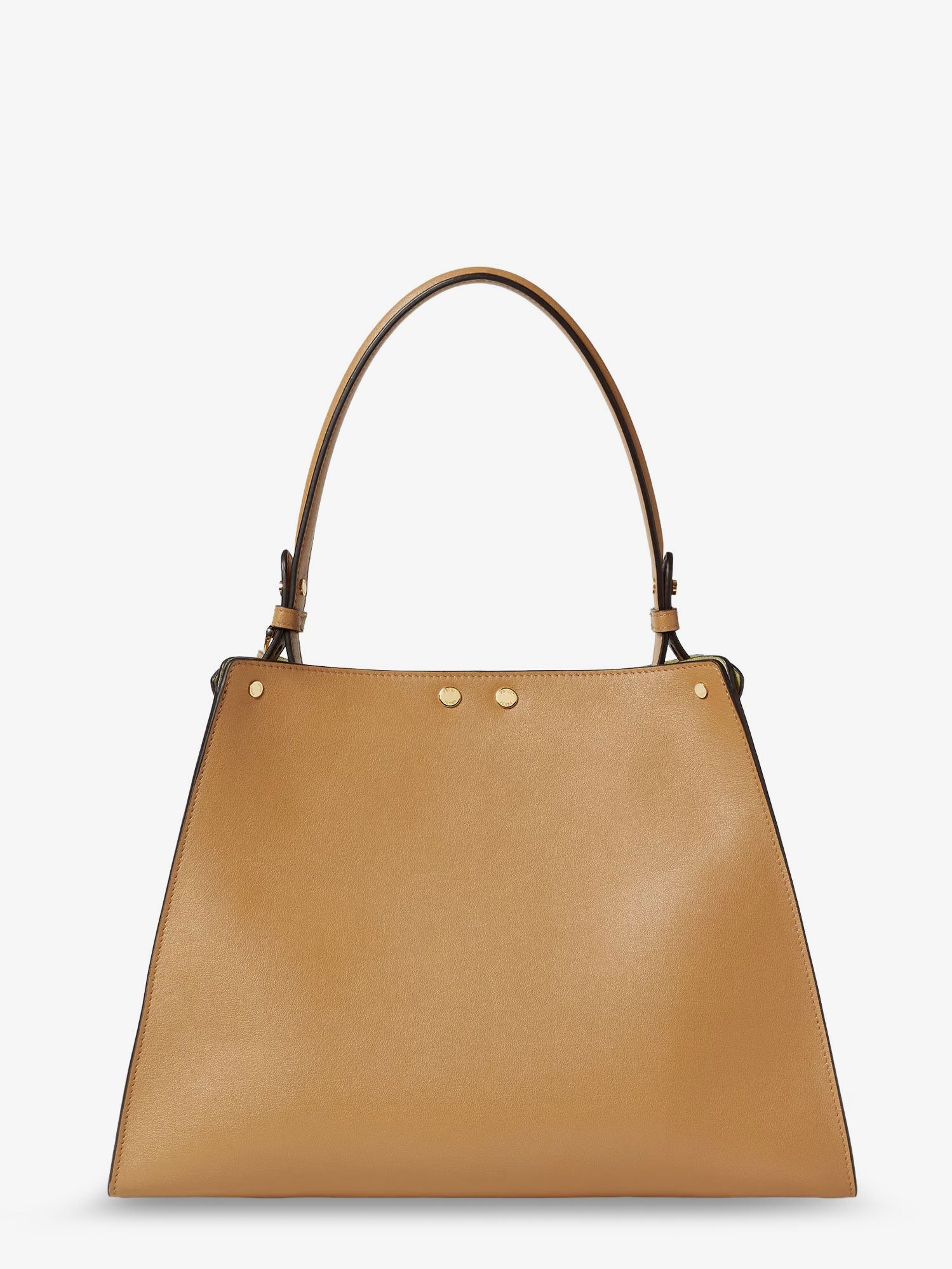 Fendi Fend Way Medium Leather Shoulder Bag With Contrasting Lining