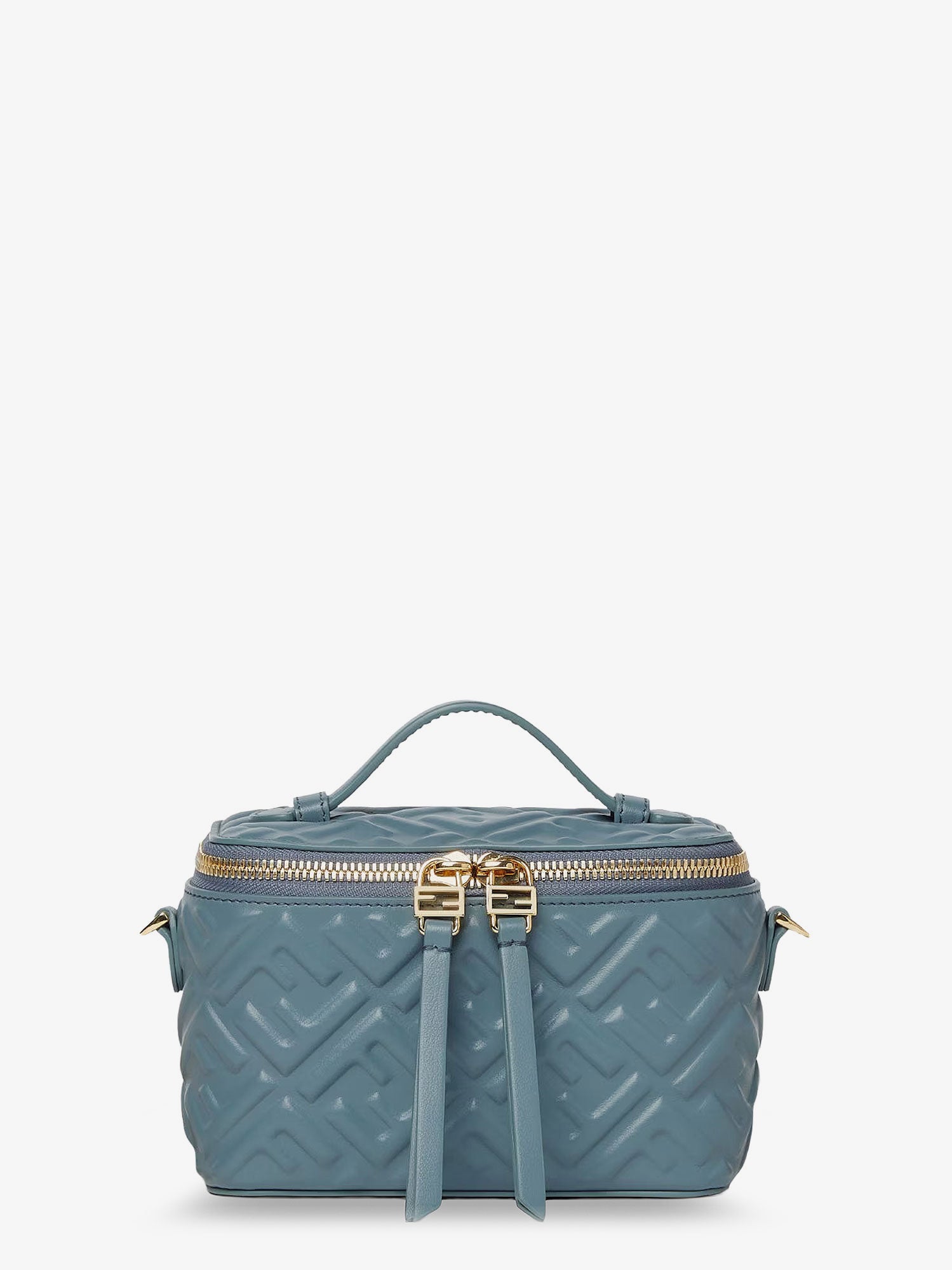 Fendi Fendi Vanity Leather Crossbody Bag With Ff Motif
