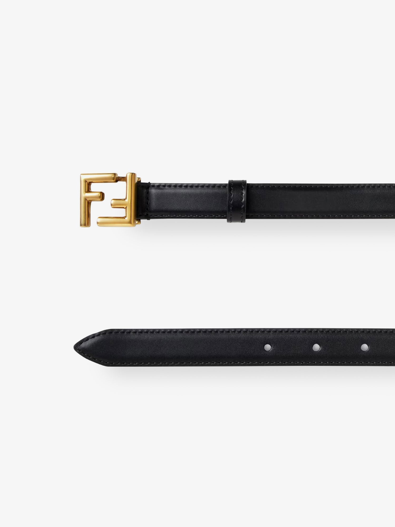 Fendi Ff Leather Belt