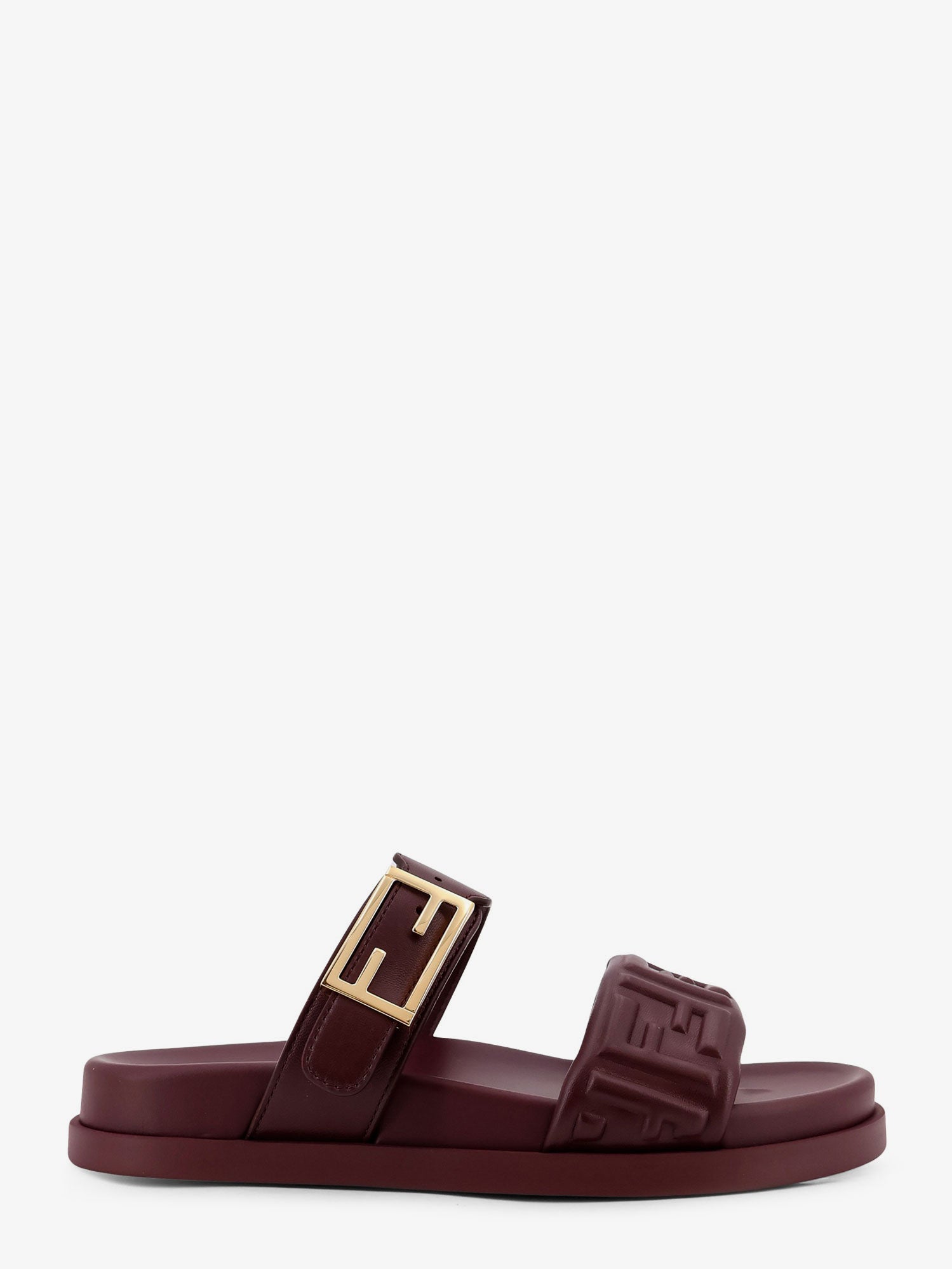Fendi Fendi Feel Low Leather Sandals