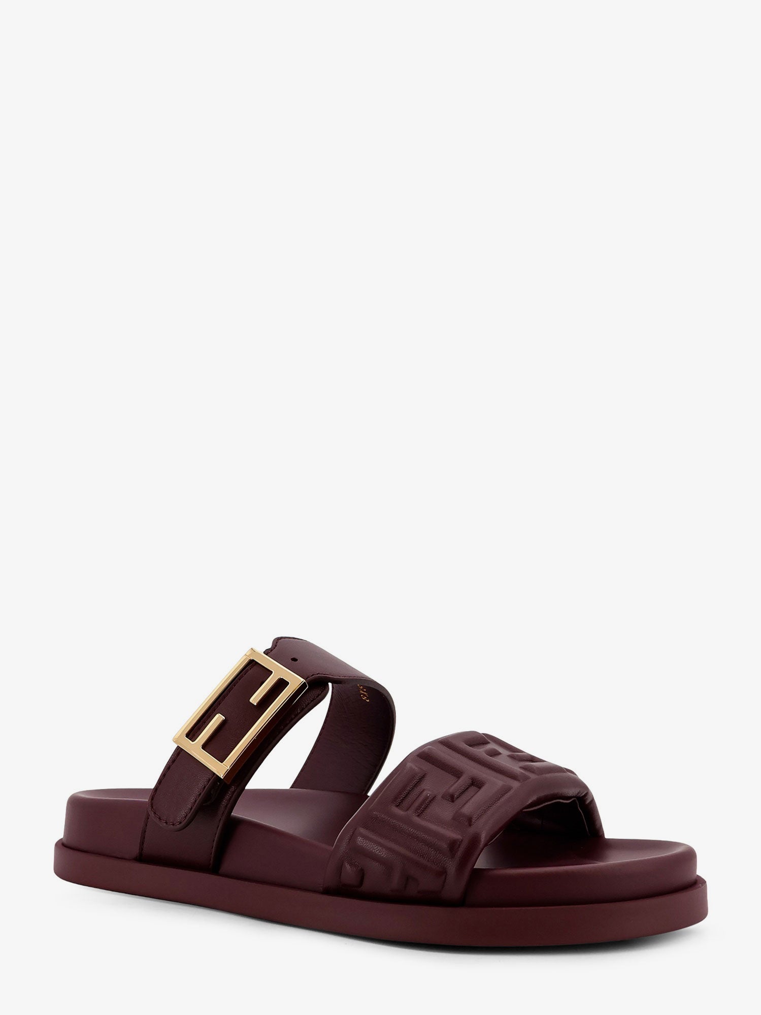 Fendi Fendi Feel Low Leather Sandals