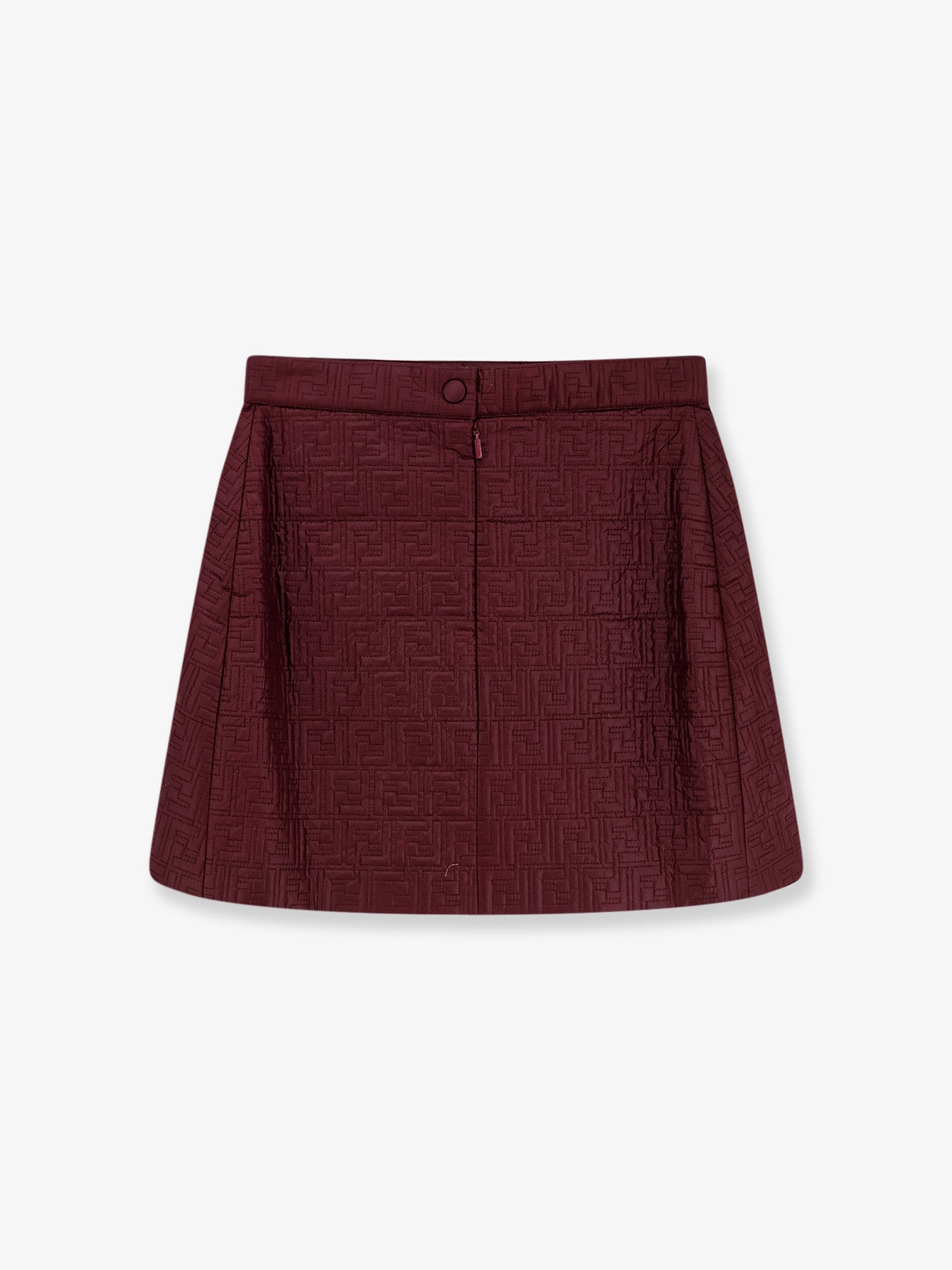 Fendi Quilted Nylon Mini Skirt
