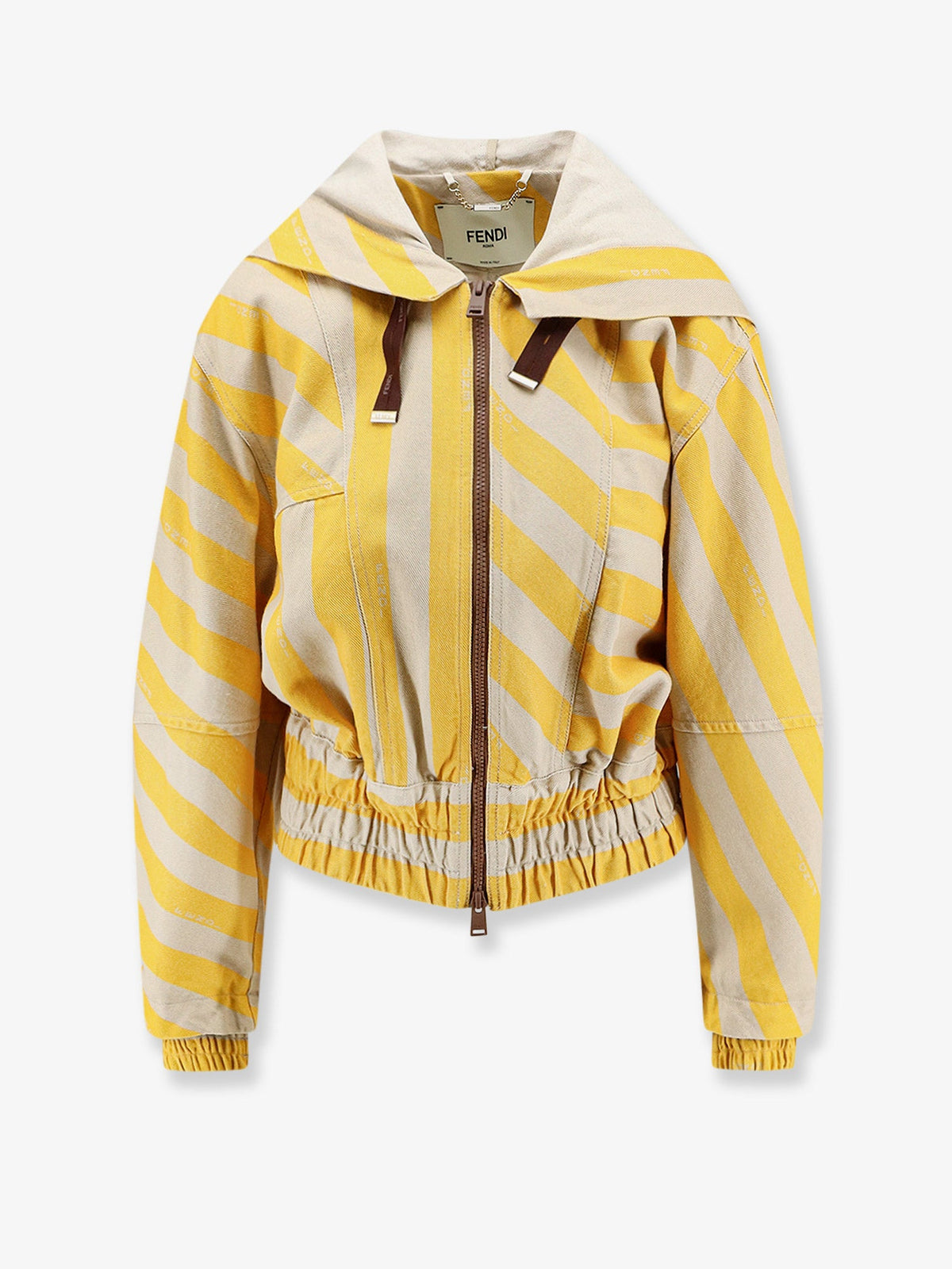 Fendi Cotton And Linen Jacket