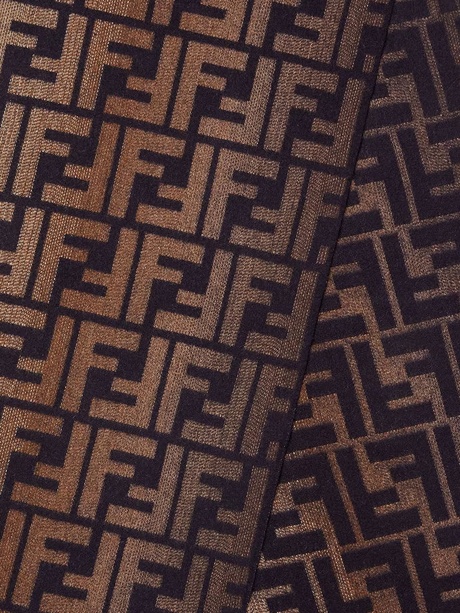 Fendi Wool And Cashmere Scarf