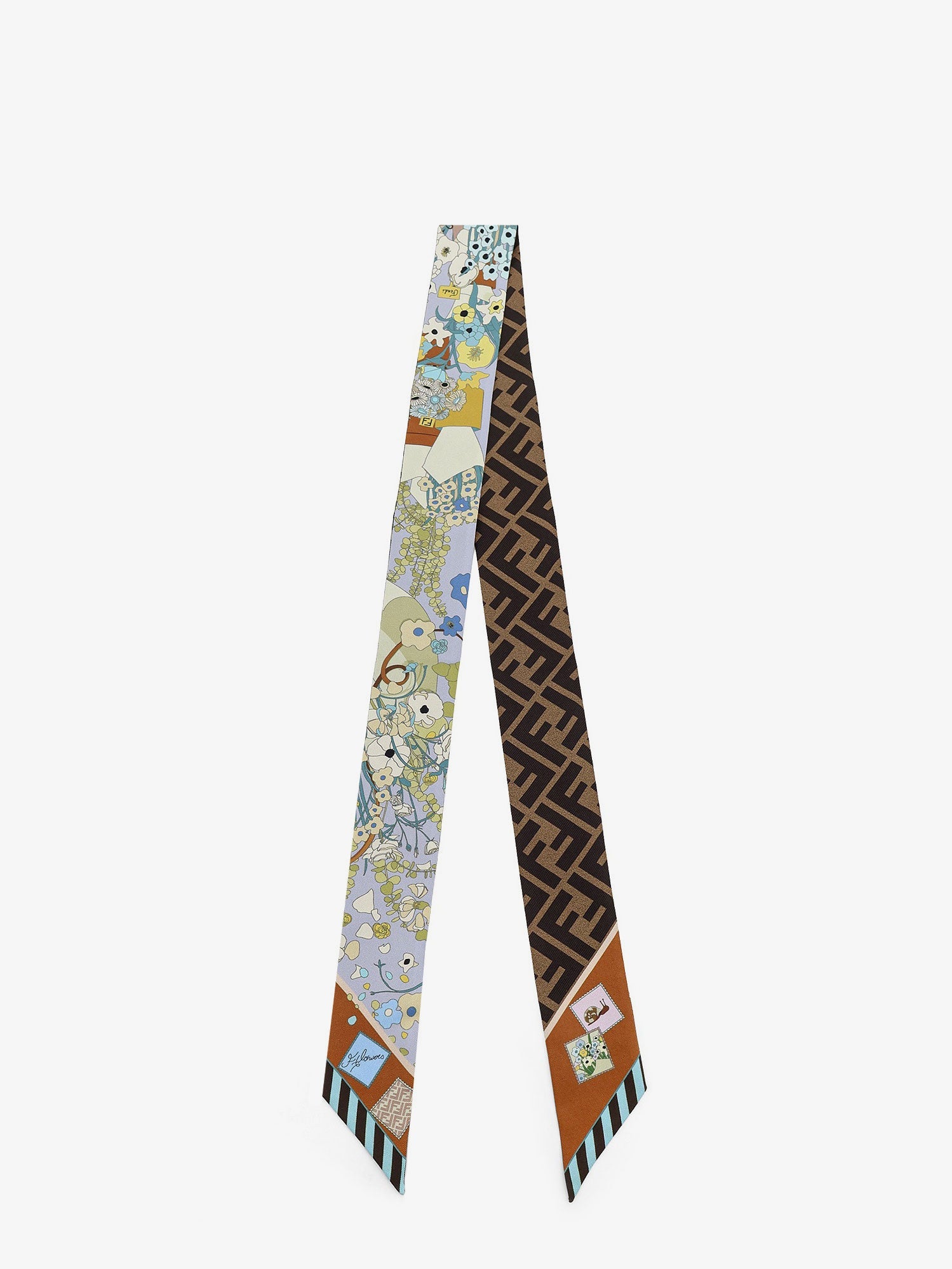 Fendi Silk Bandeau
