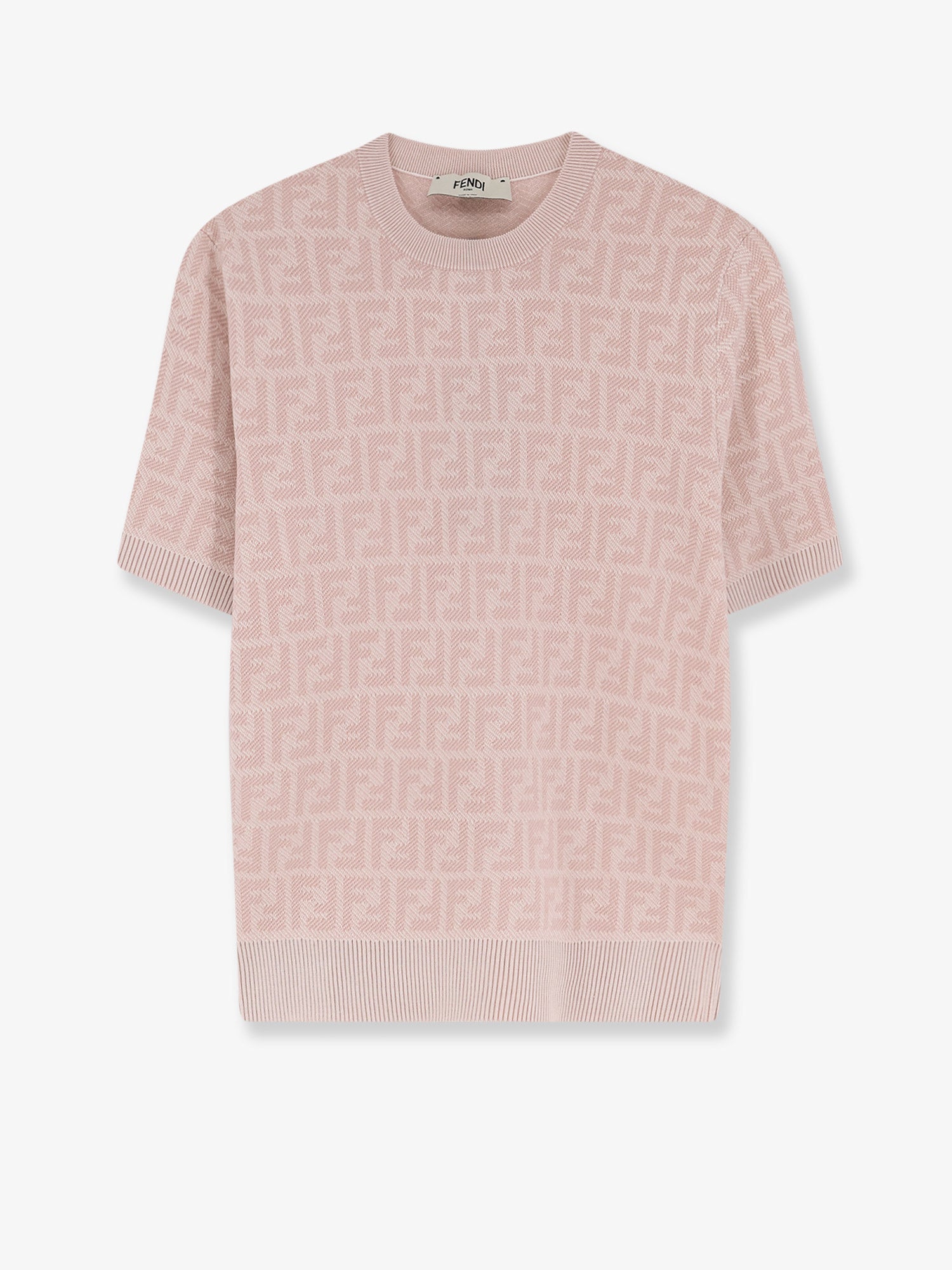 Fendi Ff Wool And Silk Sweater