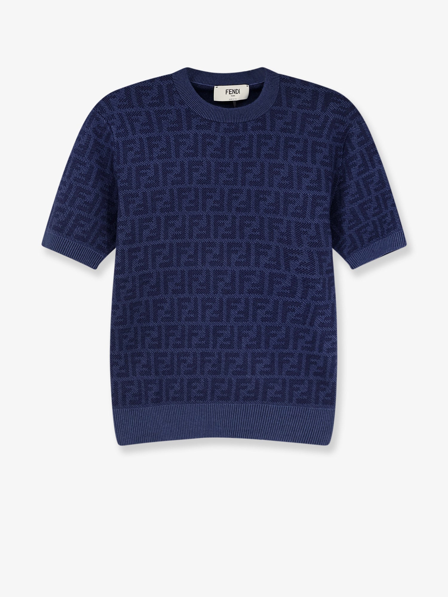 Fendi Ff Wool And Silk Sweater