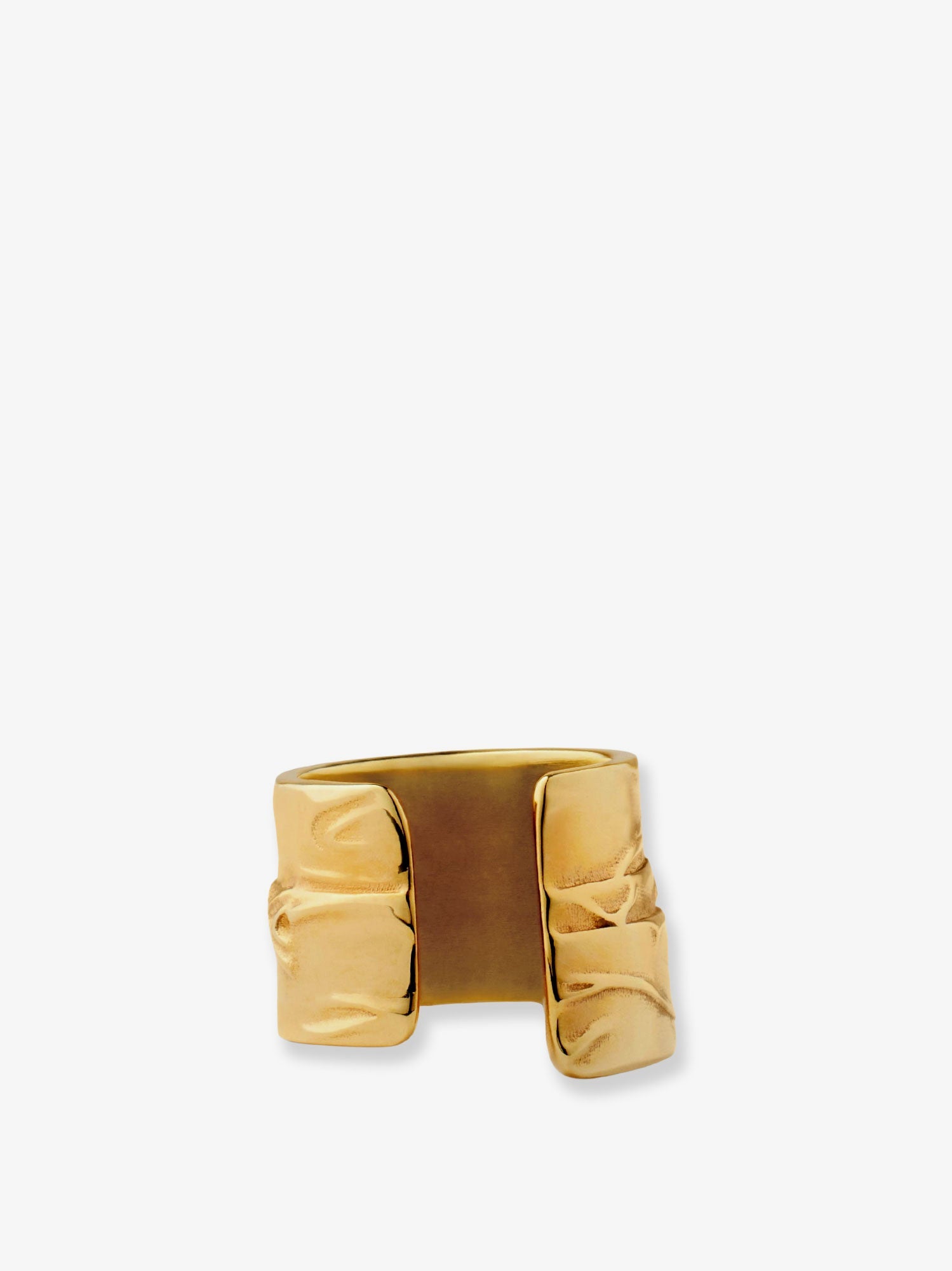 Givenchy Metal Givenchy Tape Earcuff With Gold Finishes