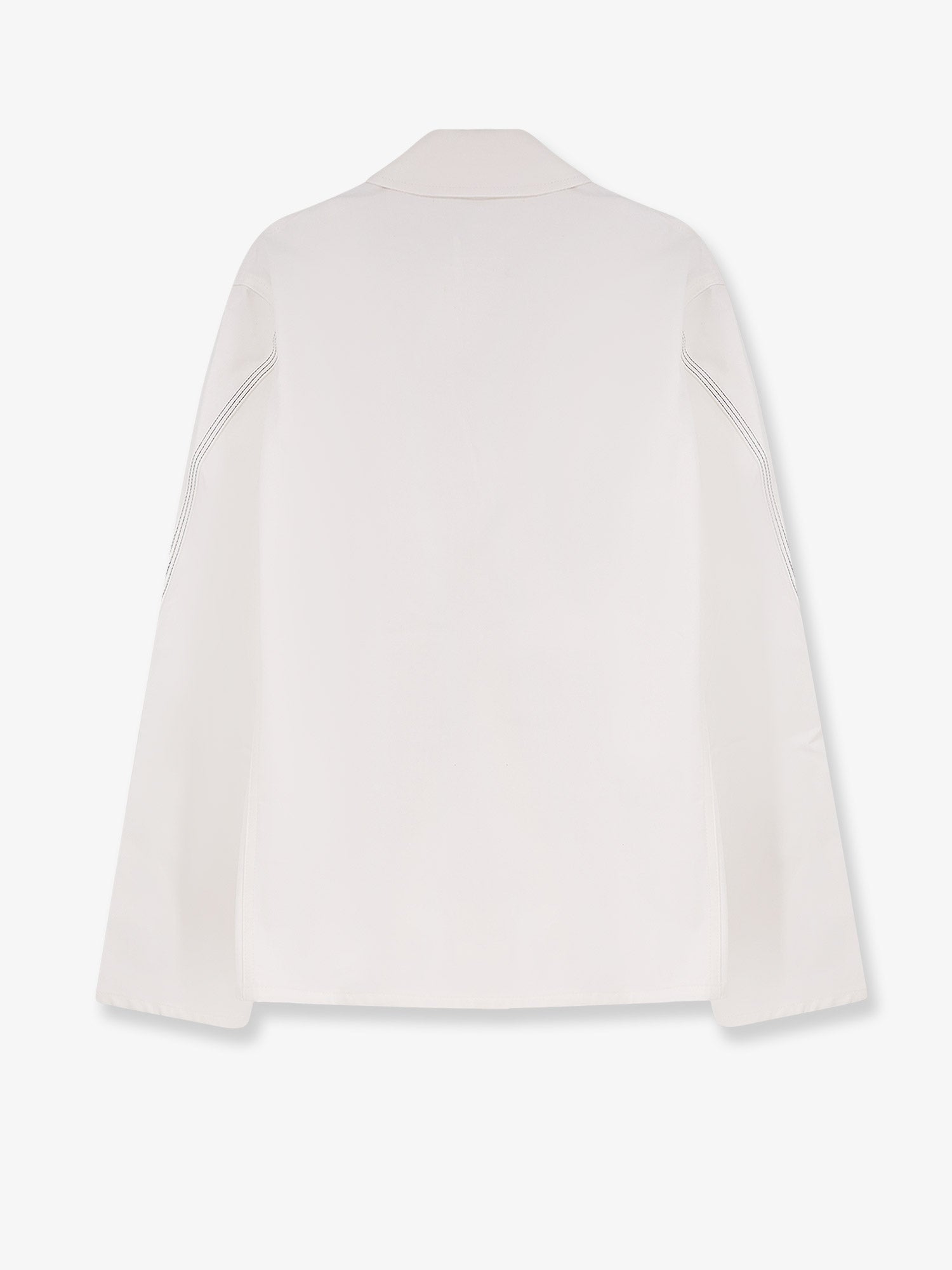 Givenchy Denim Jacket With Iconic Lettering Logo On The Front