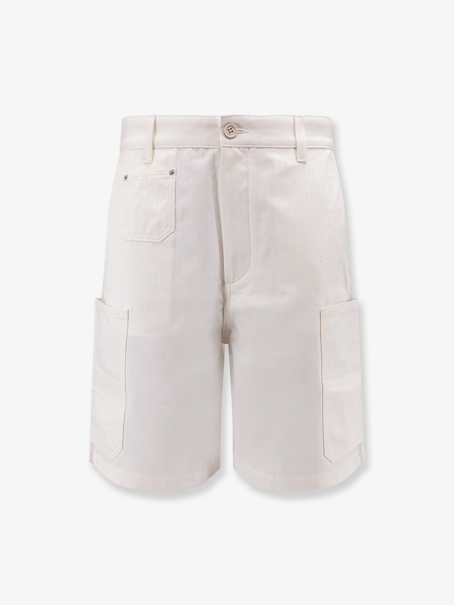 Givenchy Cotton Bermuda Shorts With Logo Embroidery