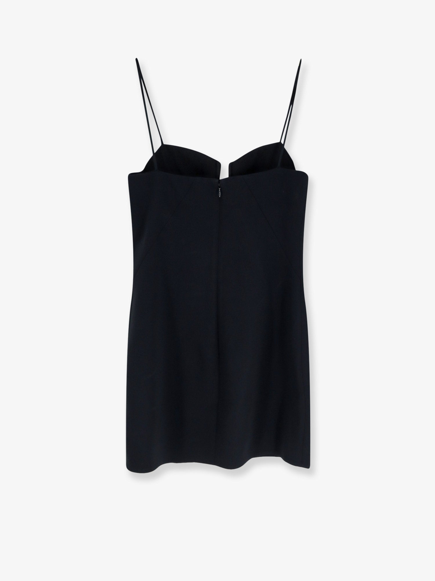 Givenchy Cutaway Satin Mini Dress