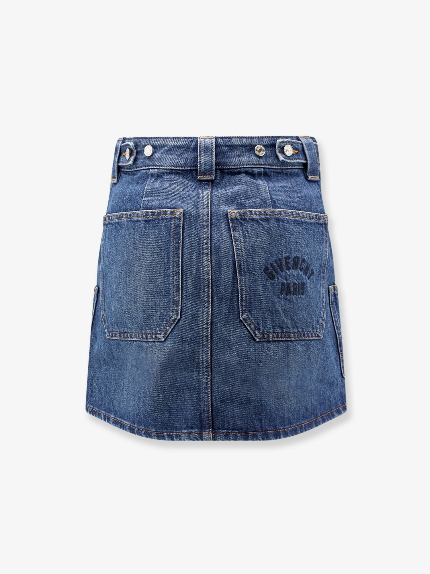 Givenchy Denim Mini Skirt