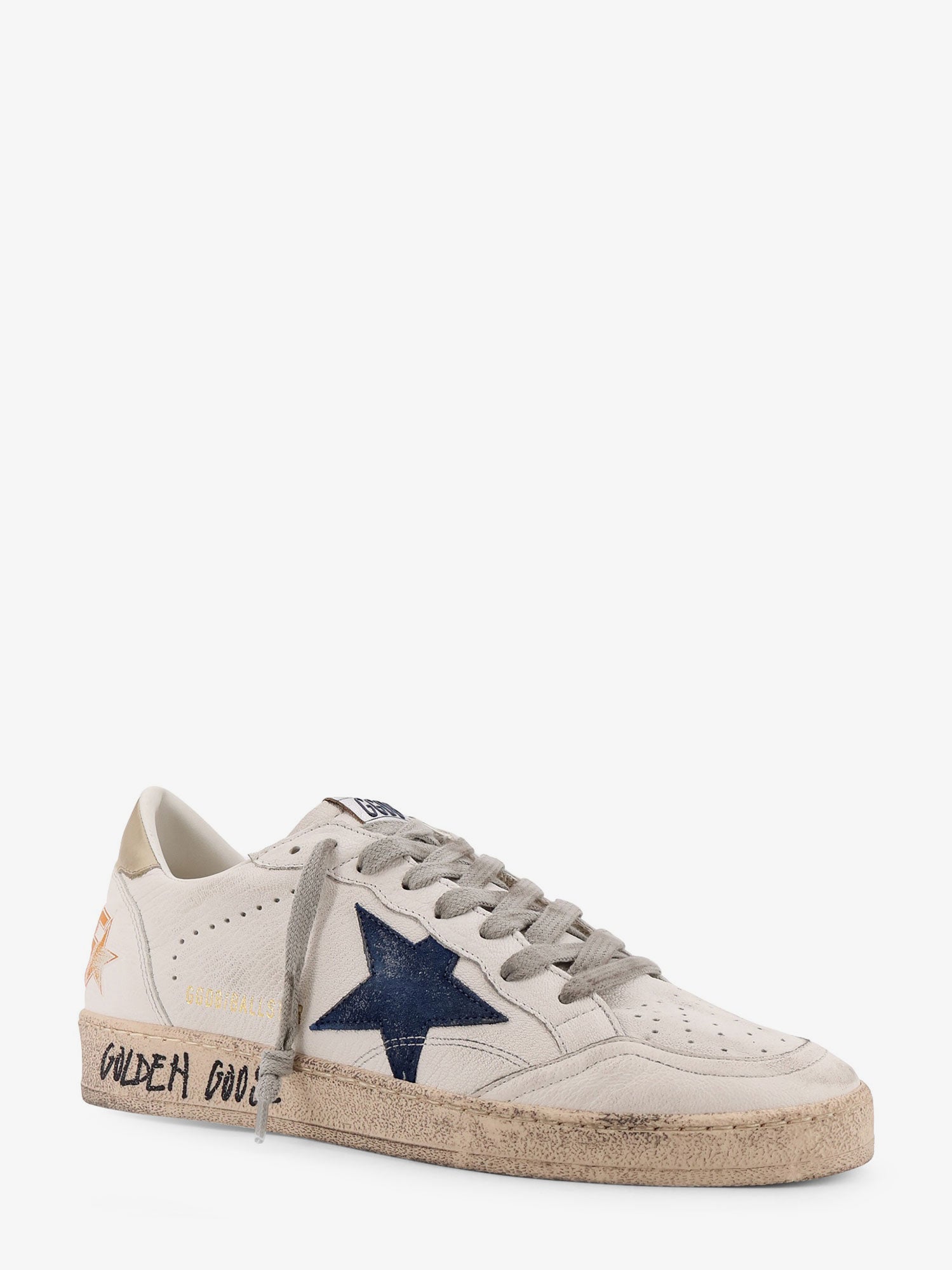 Golden Goose Ball Star Leather Sneakers