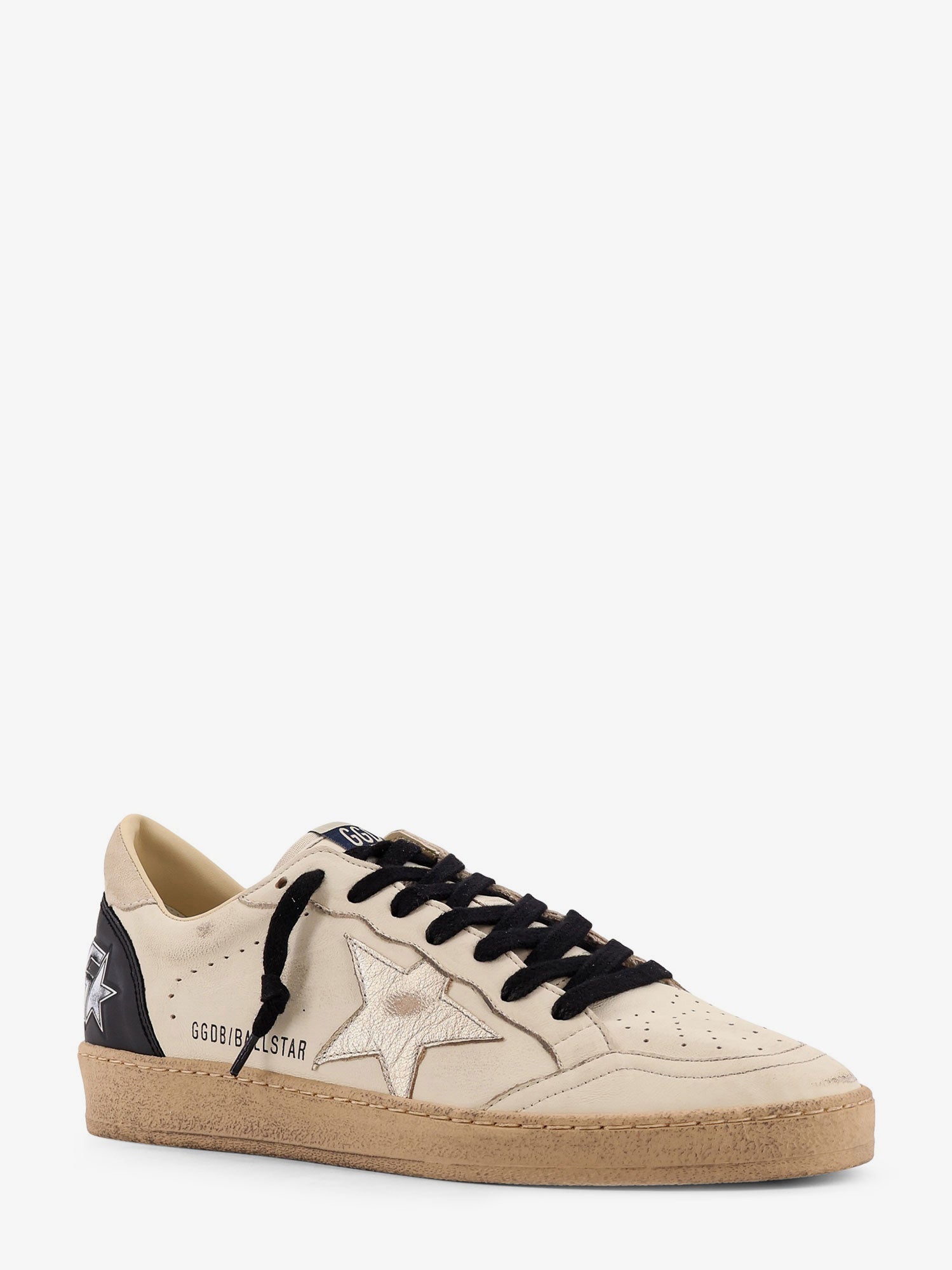 Golden Goose Ball Star Leather Sneakers