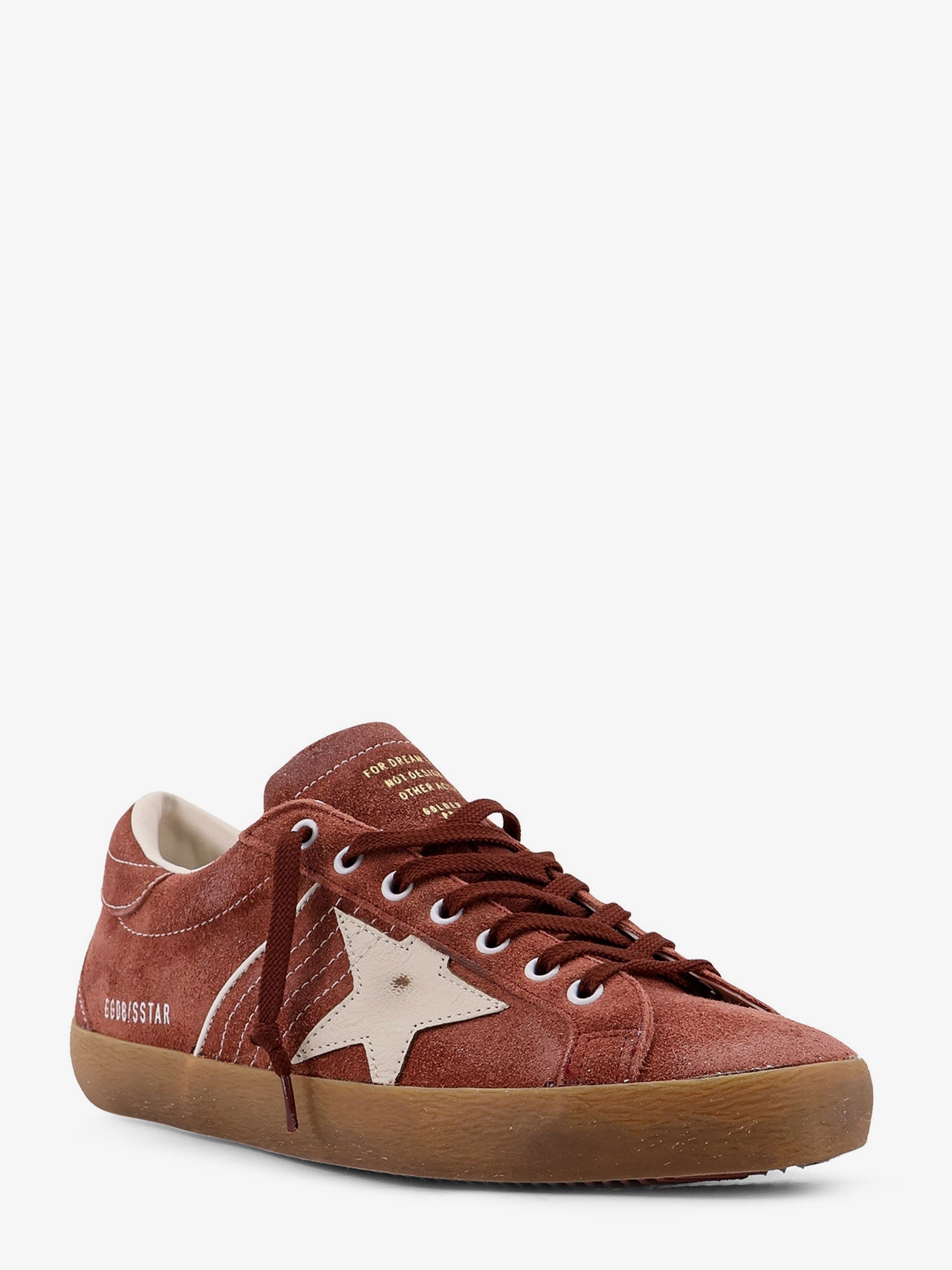 Golden Goose Super Star Double Quarter Suede Sneakers