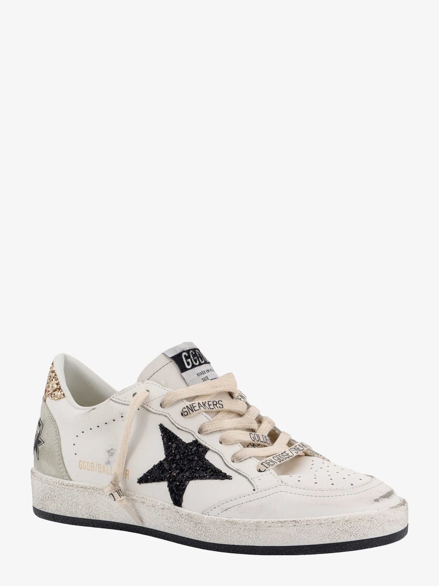 Golden Goose Leather Ball Star With Logo On The Side