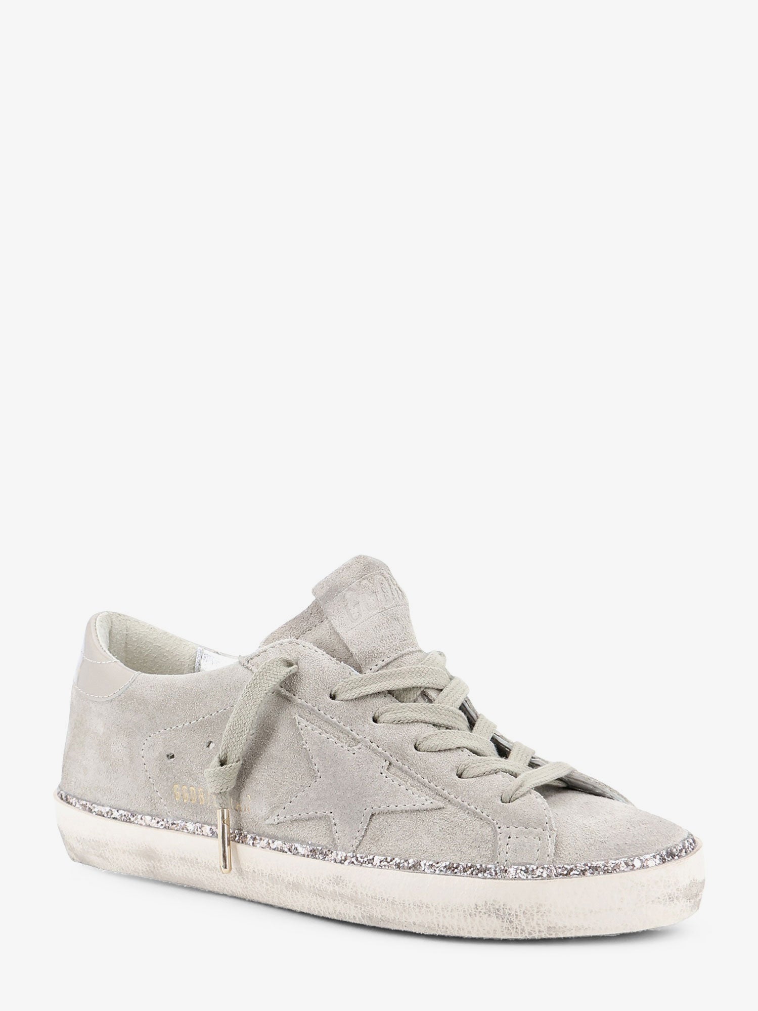 Golden Goose Super Star Suede Sneakers With Side Logo