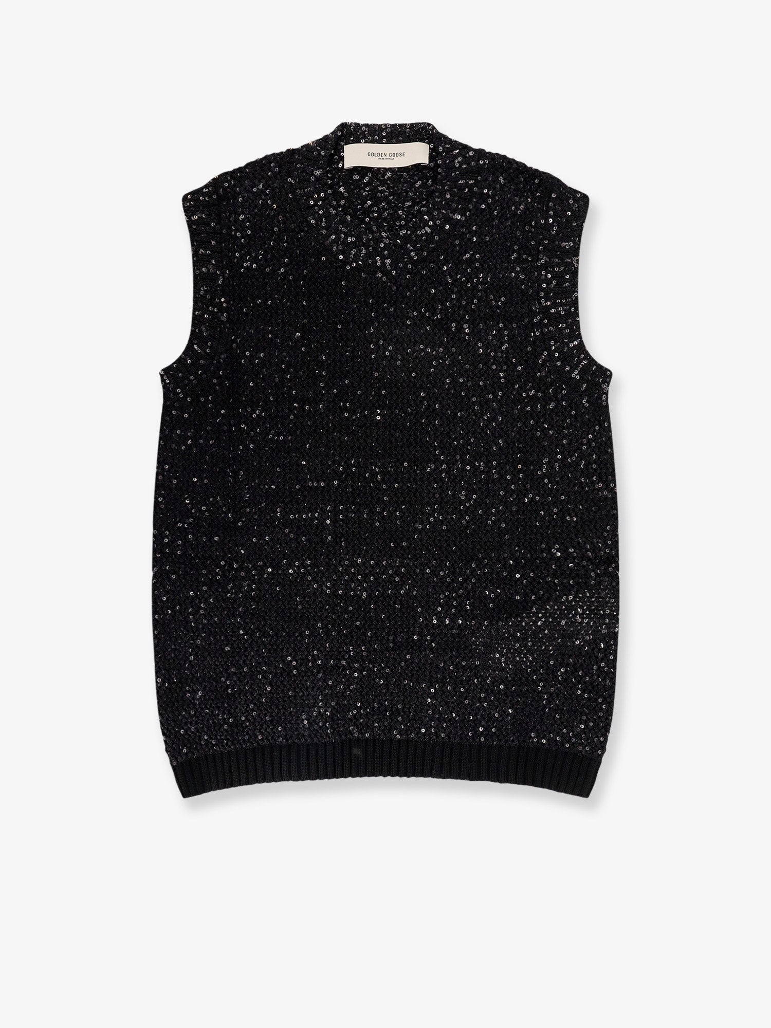 Golden Goose Melyssa Sleeveless Sweater With Sequins
