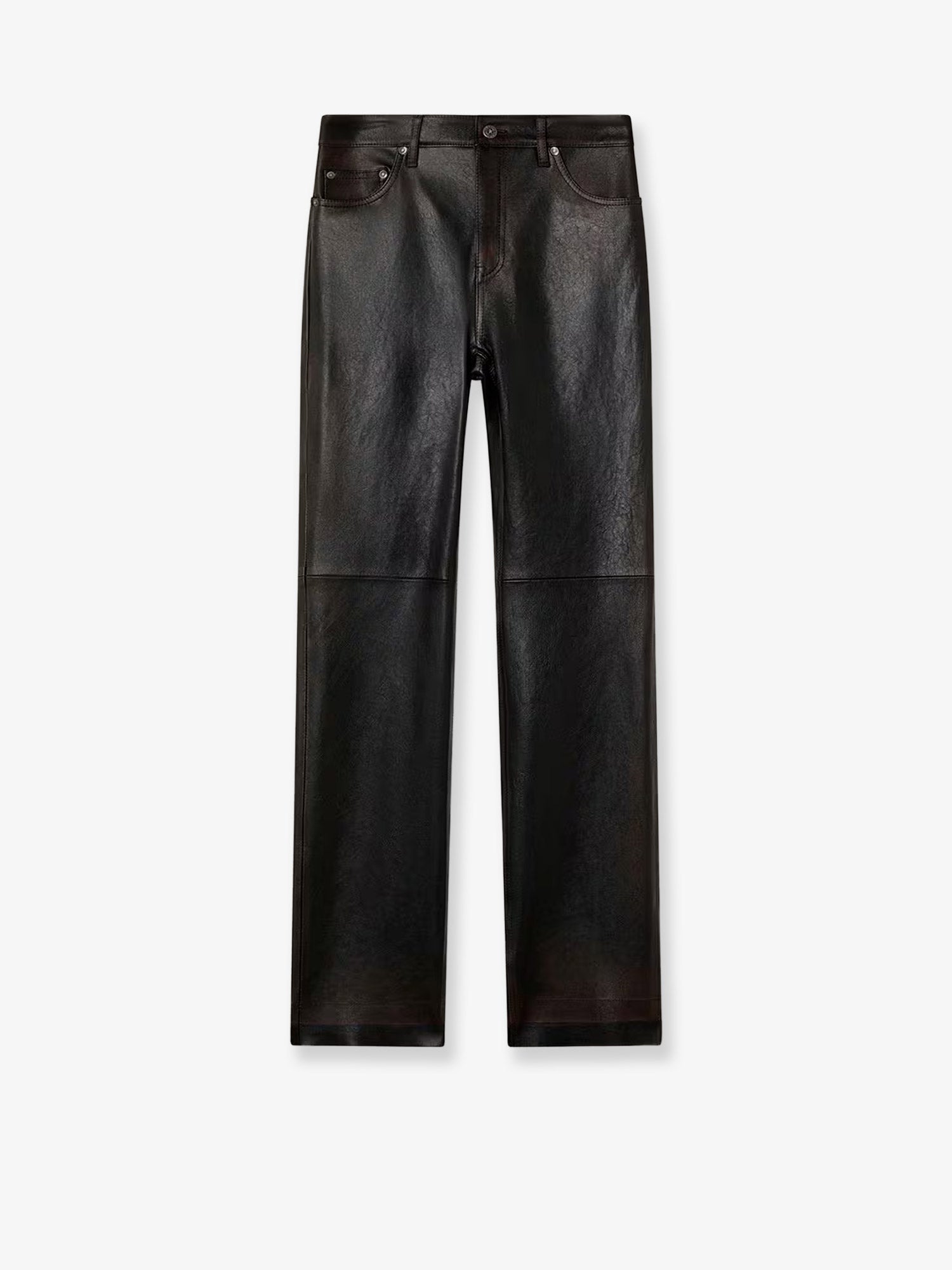 Golden Goose Peg Leather Trousers
