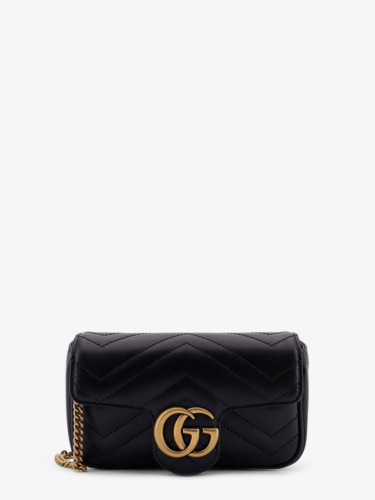 Gucci Gg Marmont Mini Leather Crossbody Bag