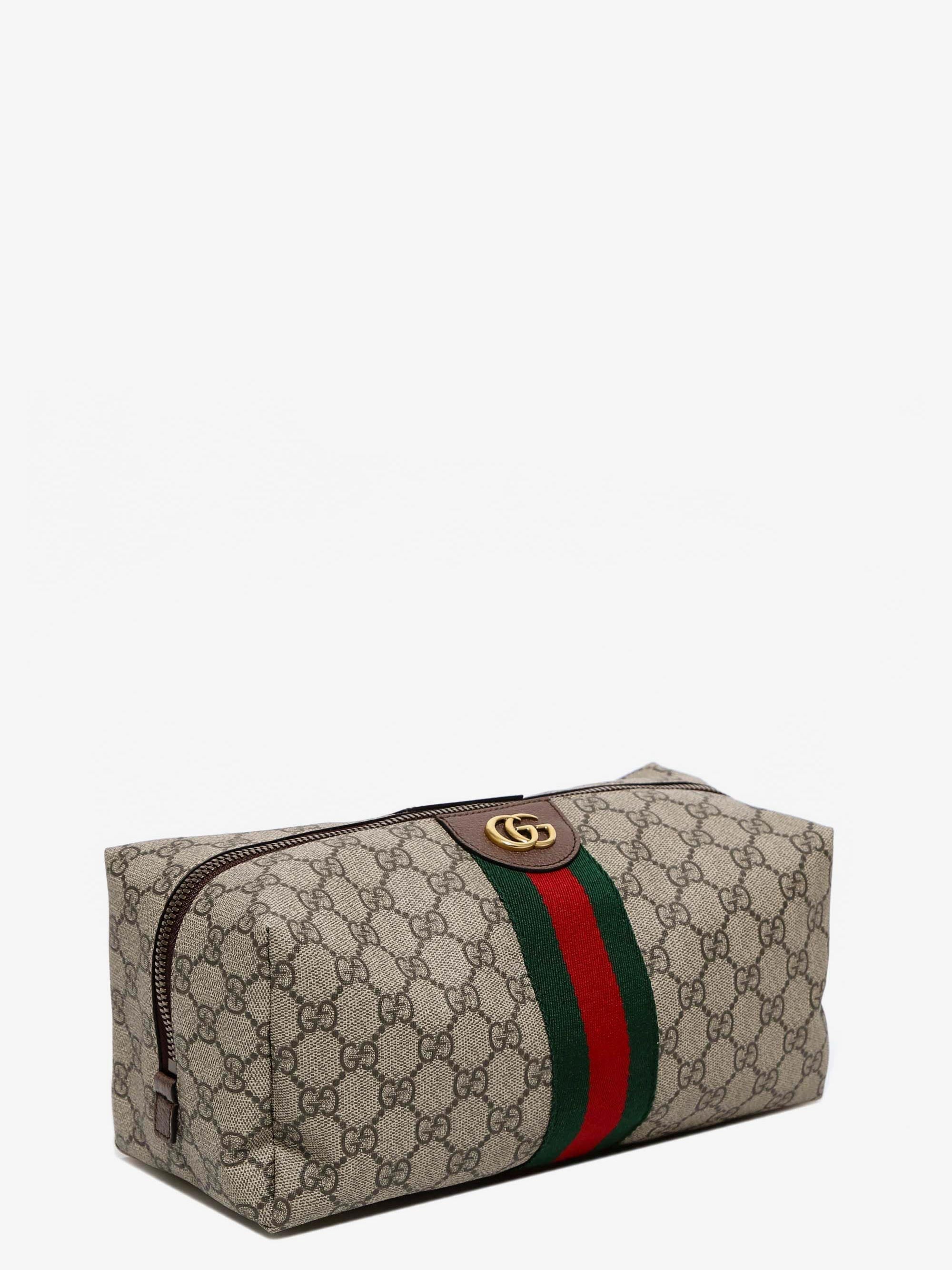 Gucci Gg Supreme Fabric Beauty Case