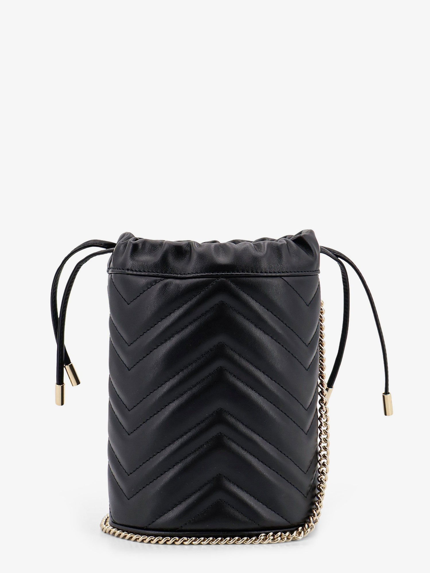 Gucci Gg Marmont Matelassé Leather Bucket Bag