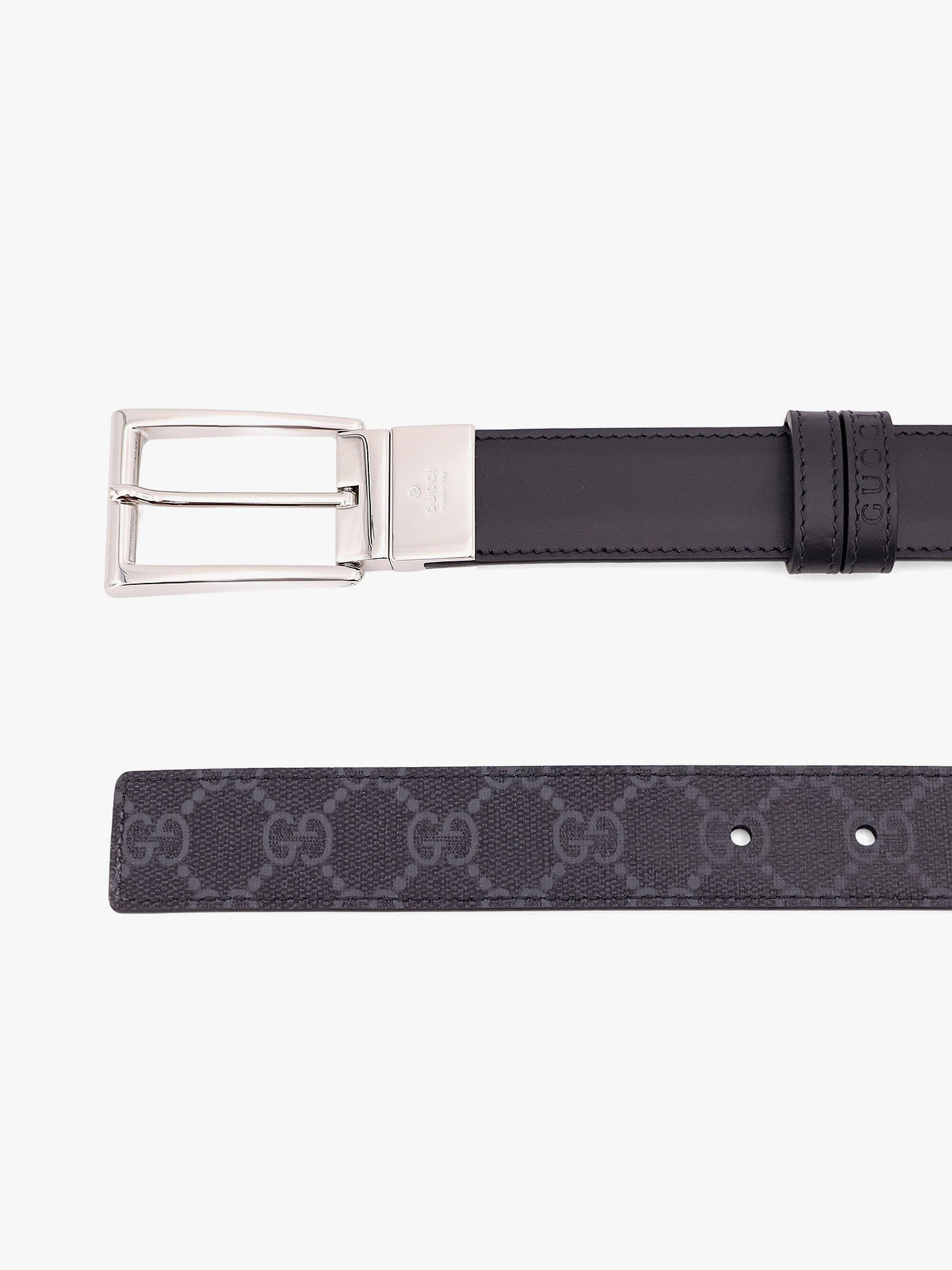 Gucci Reversible Gg Fabric Belt