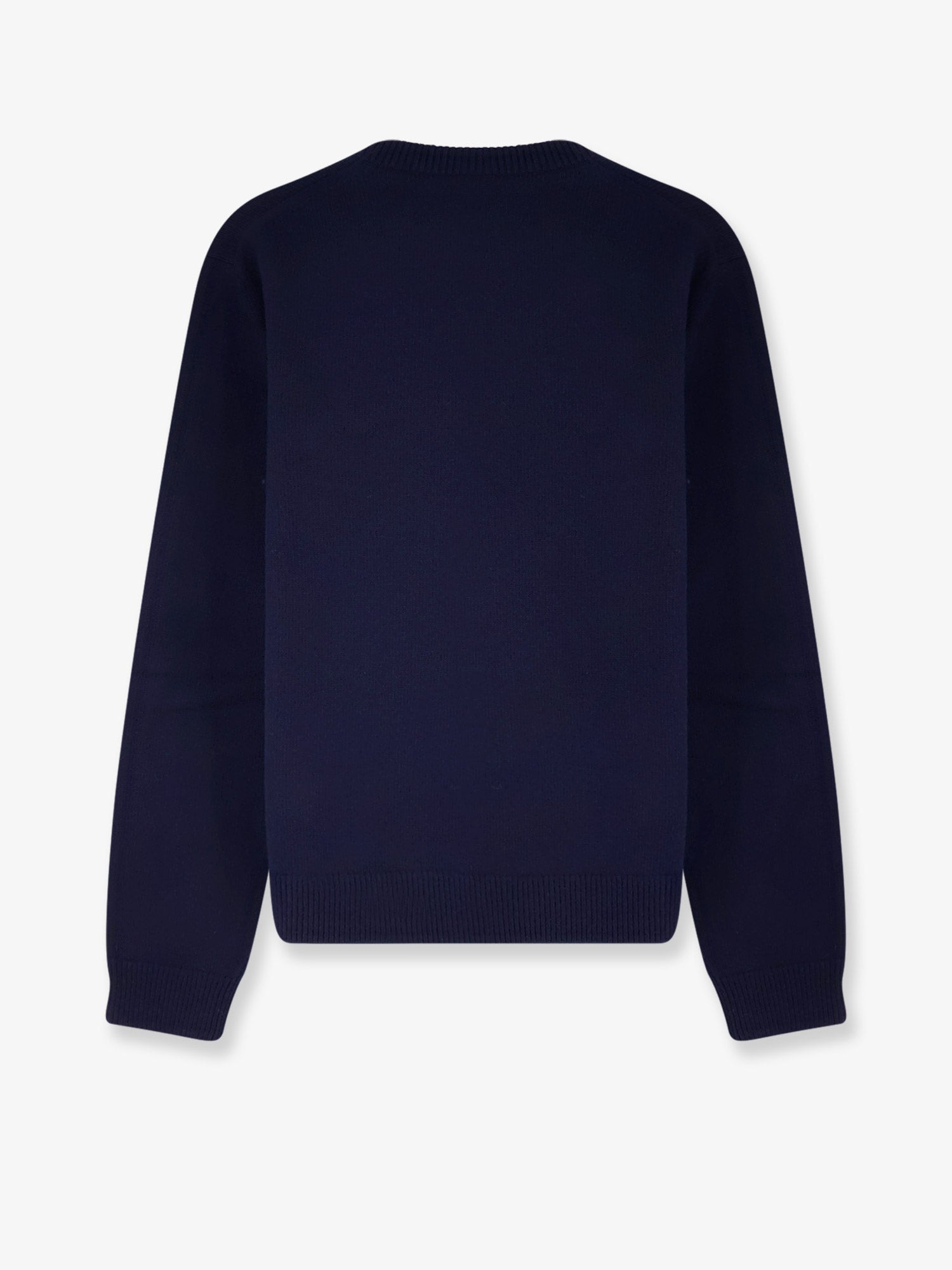 Gucci Wool Sweater With Frontal Embroidered Logo