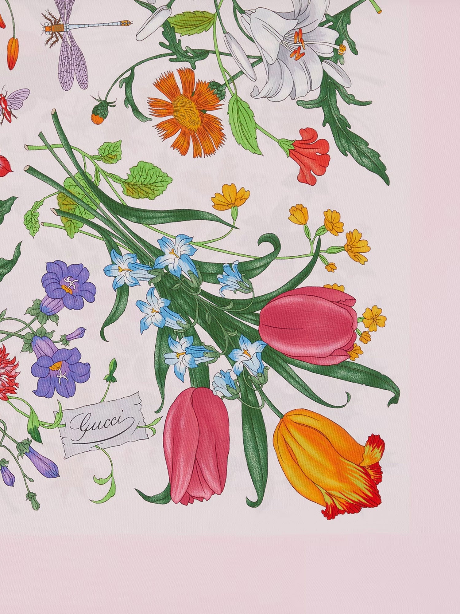 Gucci Gucci Flora Silk Foulard