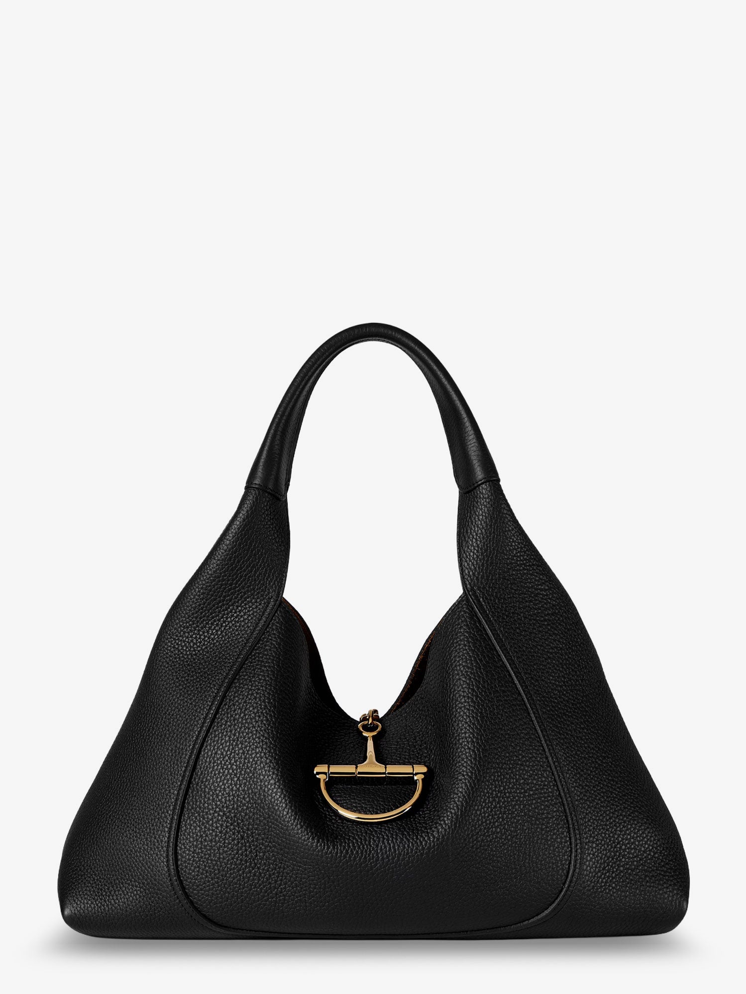 Gucci Gucci Softbit Leather Shoulder Bag