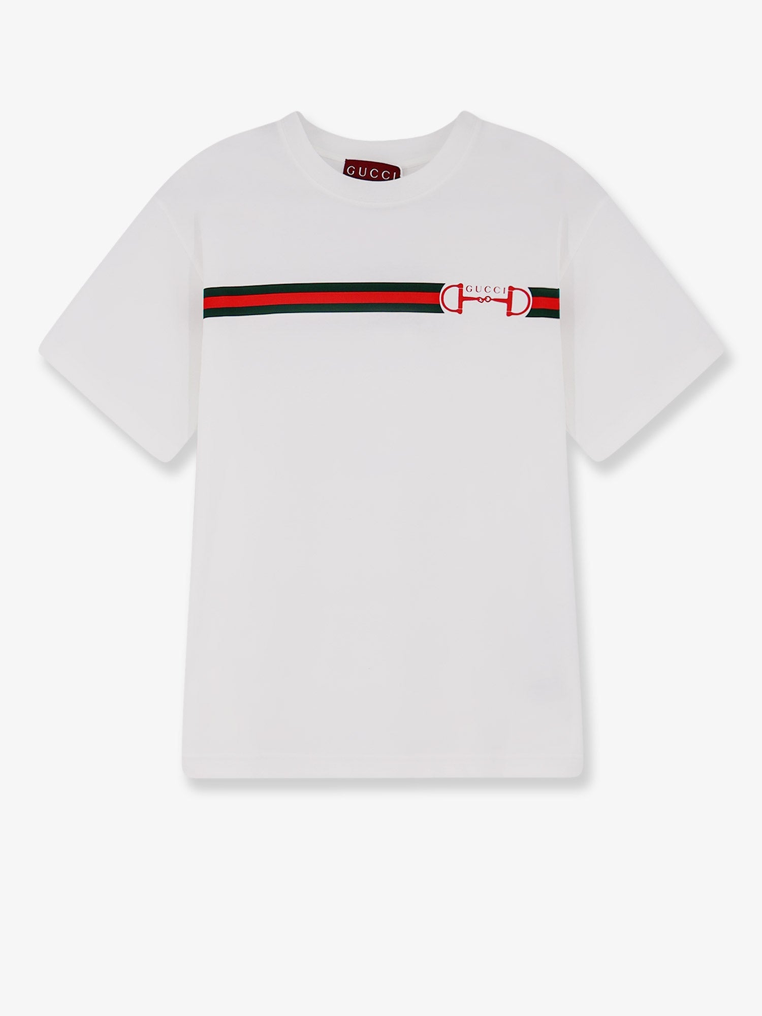 Gucci Cotton T-shirt With Printed Logo On The Front