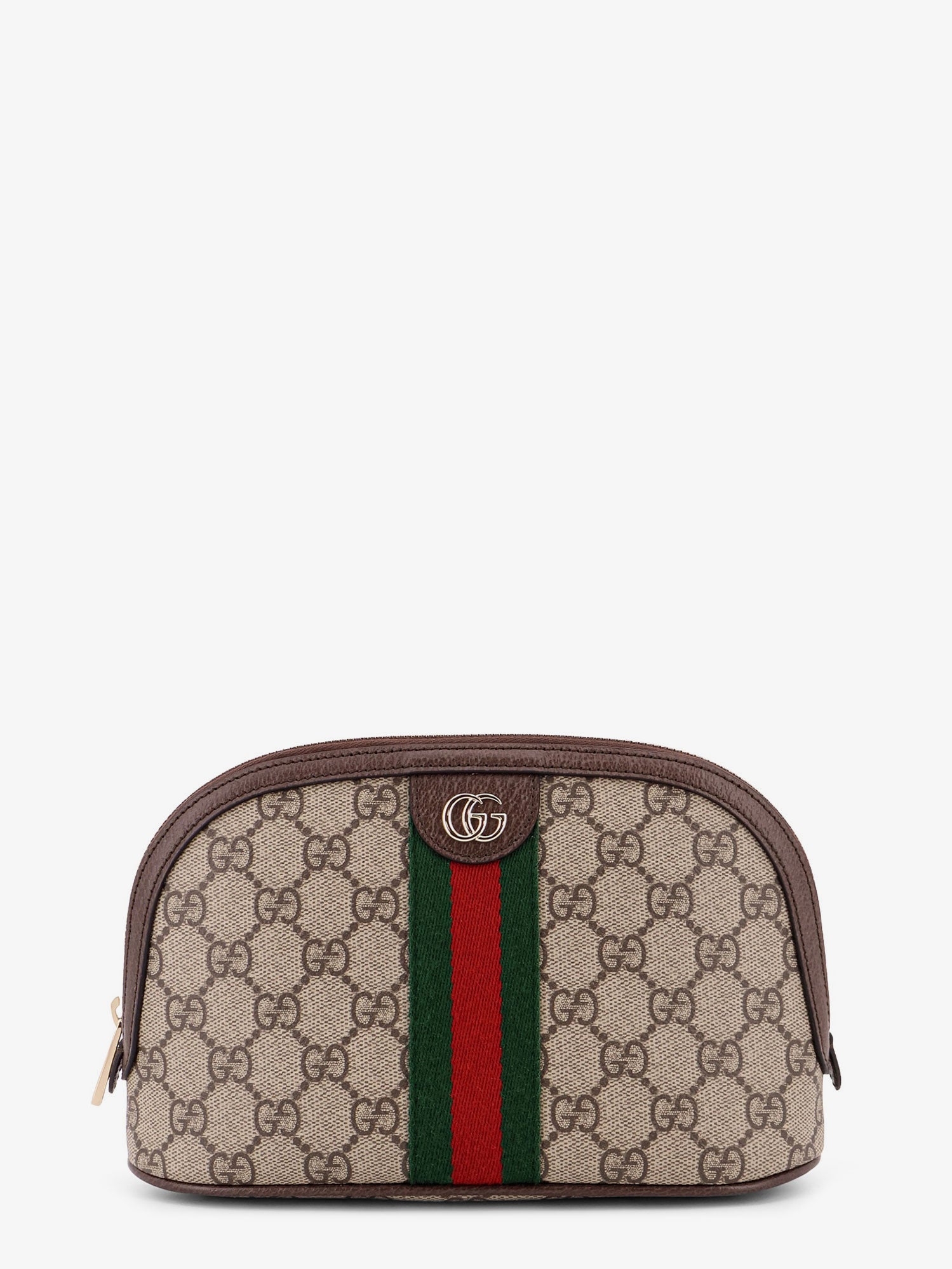Gucci Coated Canvas Beauty Case With Gg Motif