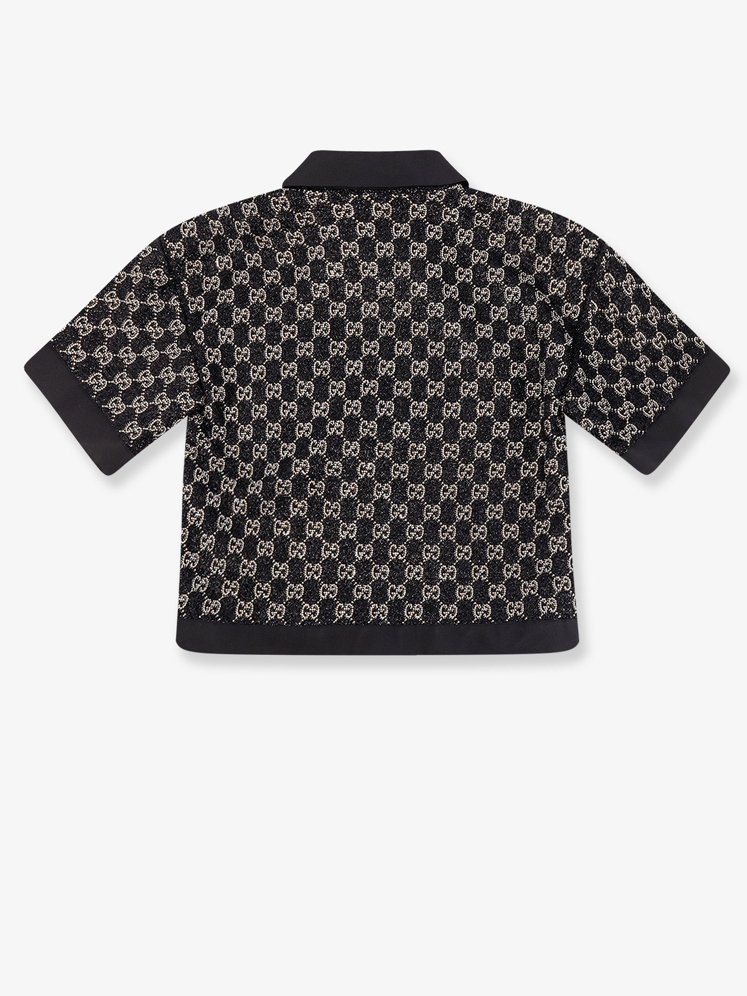 Gucci Lightweight Lamé Wool Tweed Top