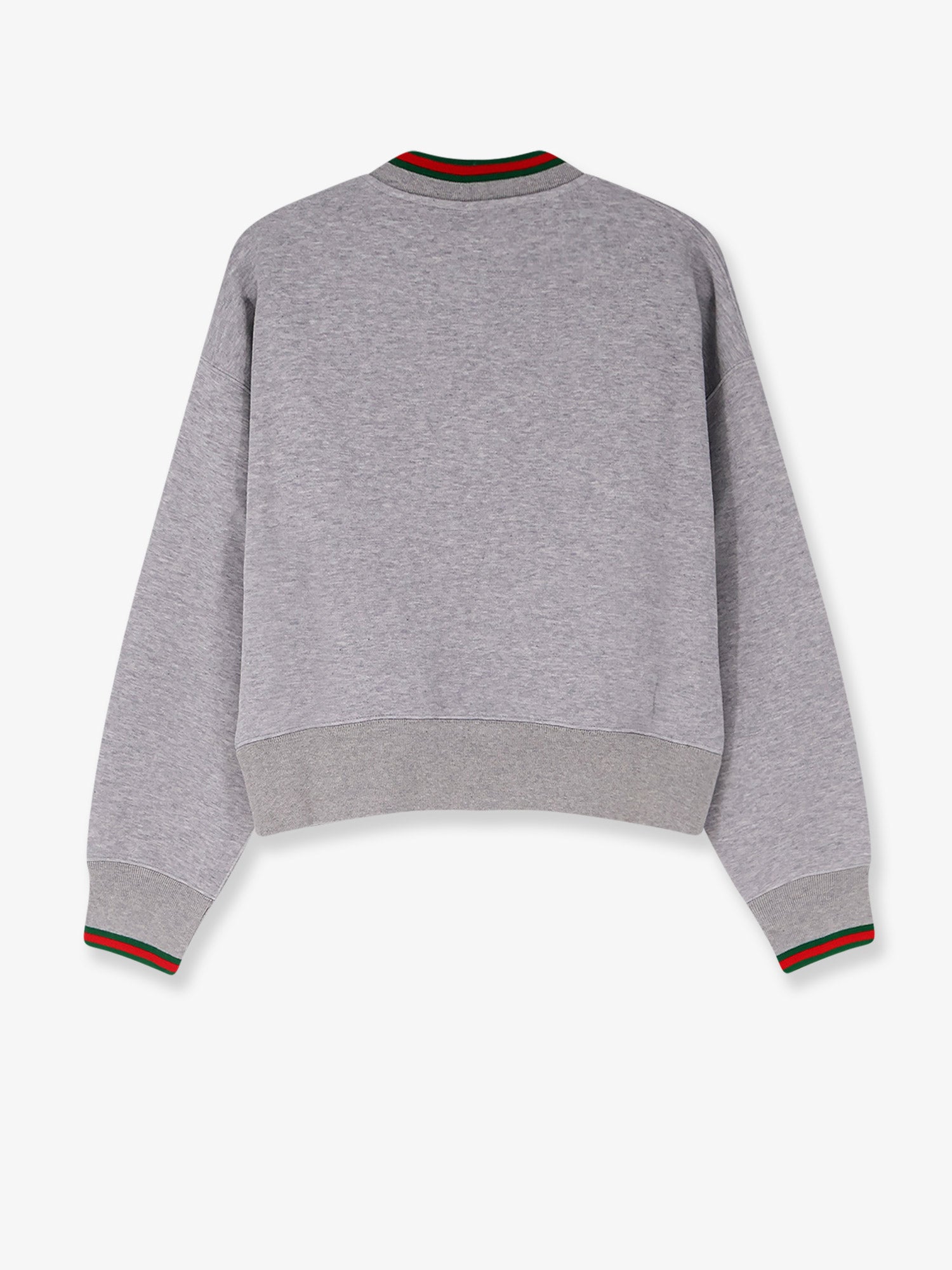 Gucci Cotton Sweatshirt With Web Detail