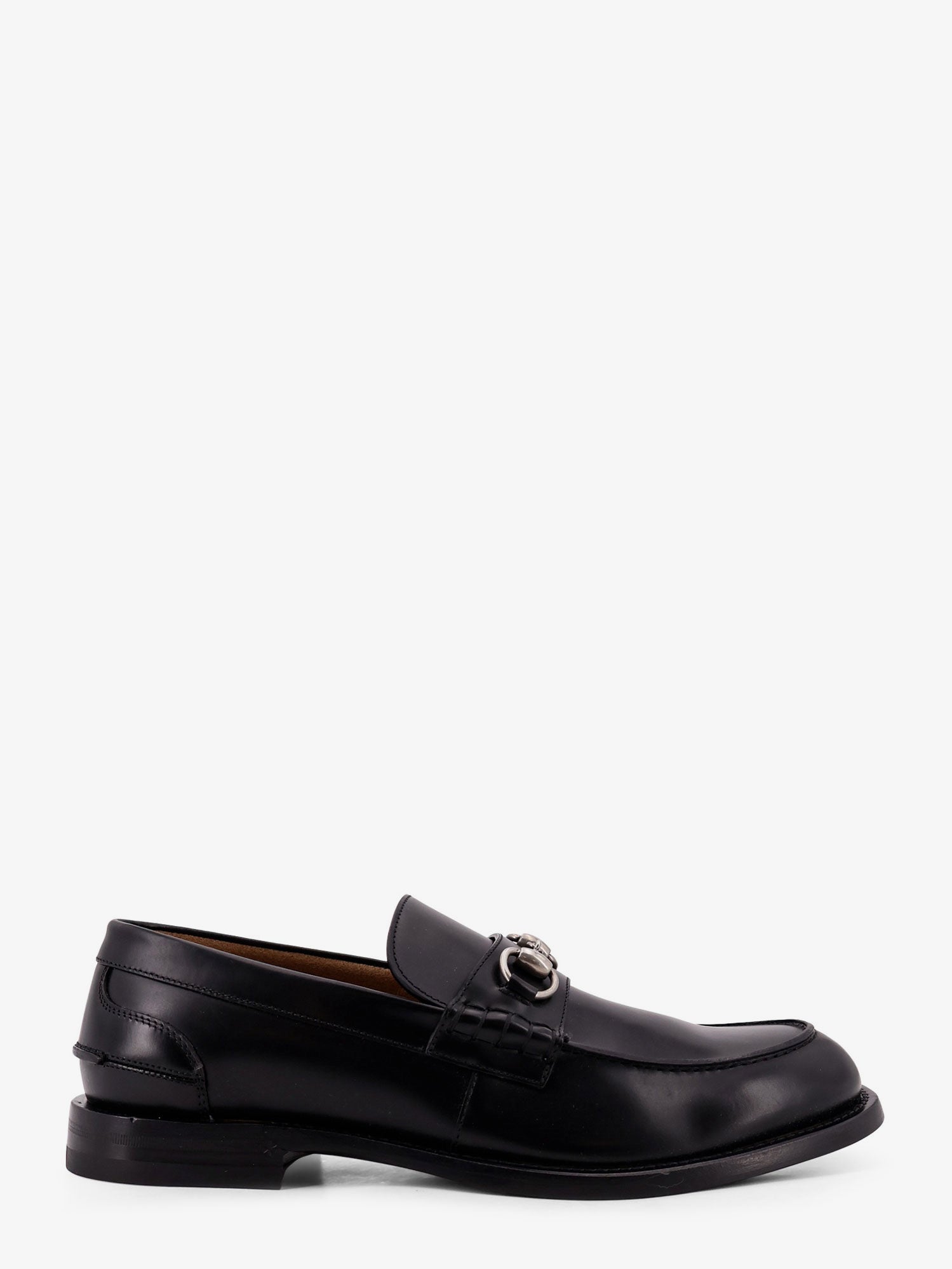 Gucci Leather Loafer With Horsebit Detail