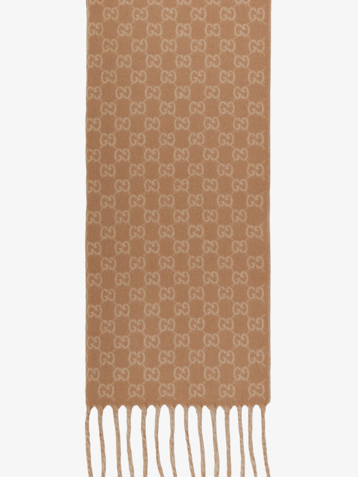Gucci Gg Wool And Cashmere Scarf