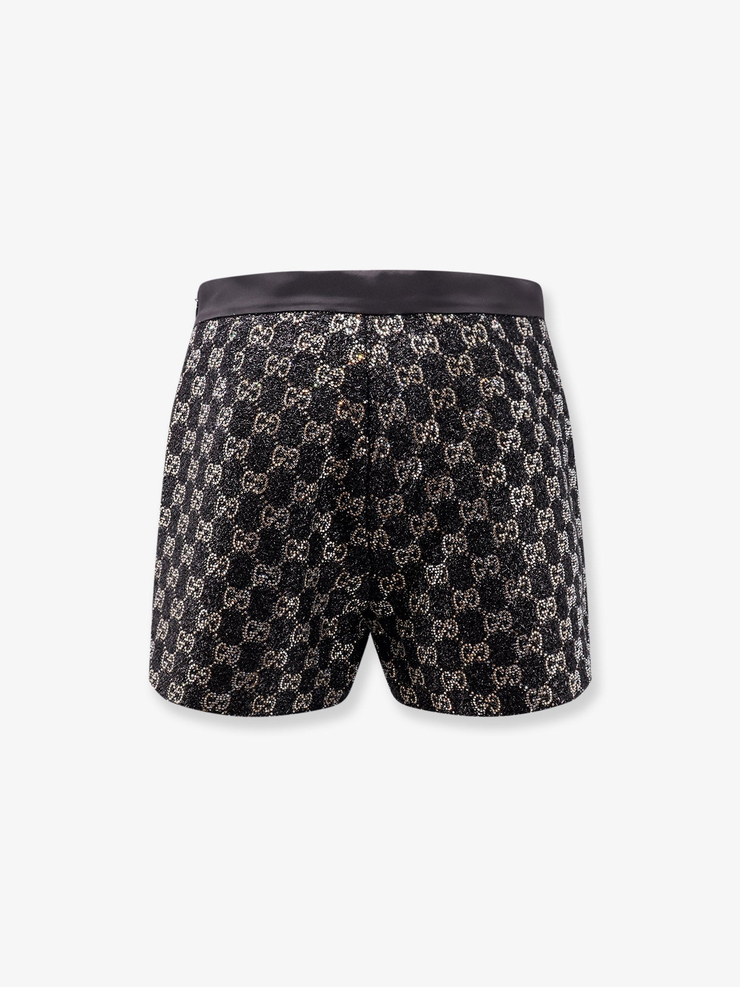 Gucci Lightweight Lamé Wool Tweed Shorts