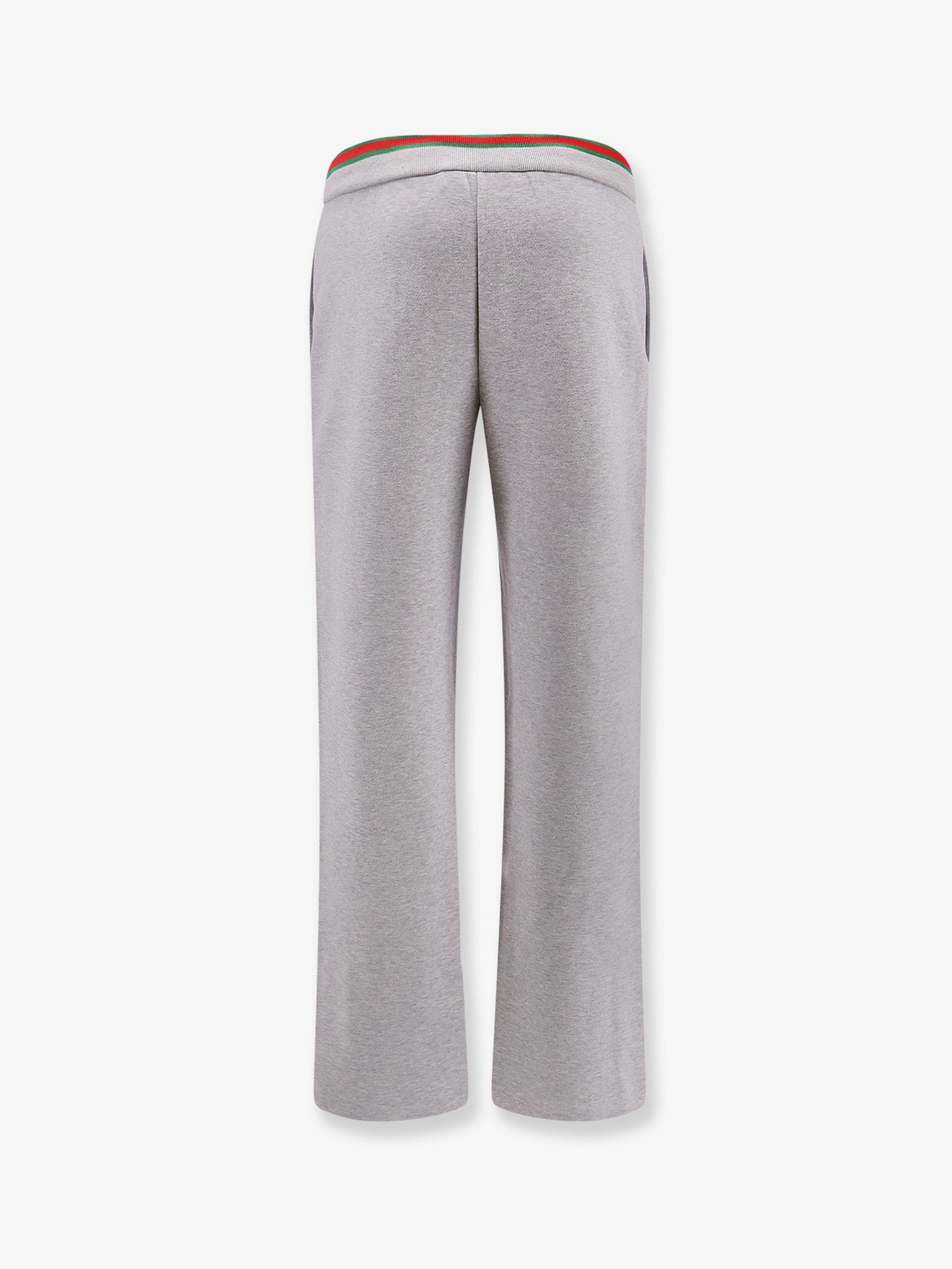 Gucci Cotton Blend Trouser With Web Detail