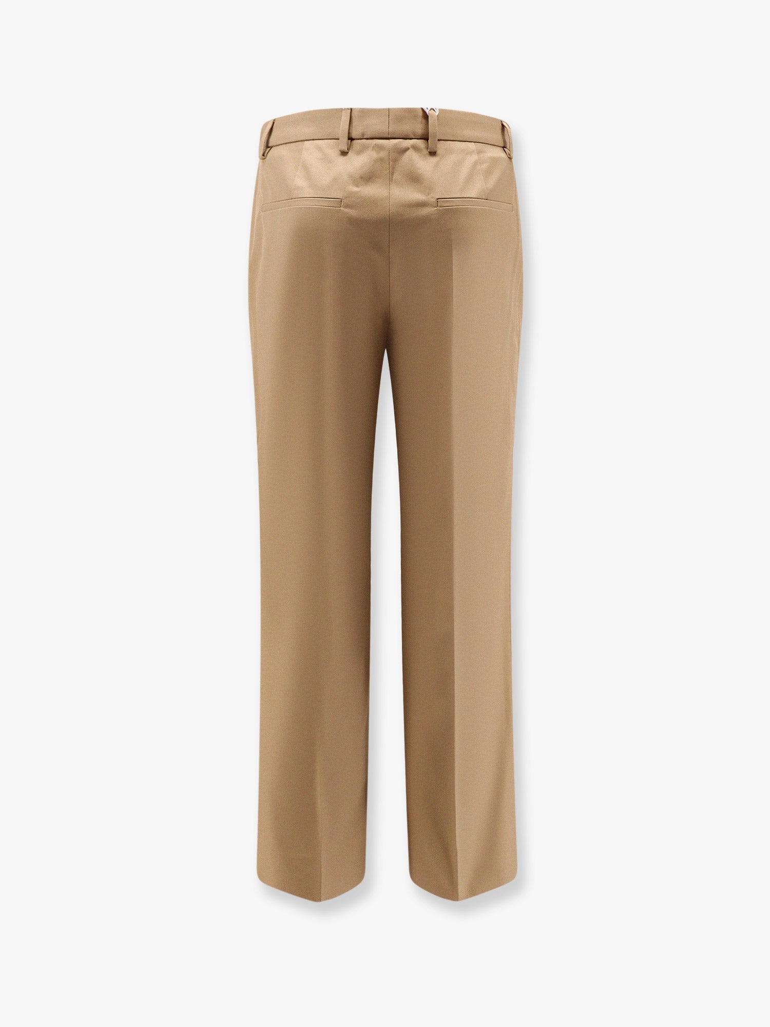 Gucci Cotton Trousers With Web Detail
