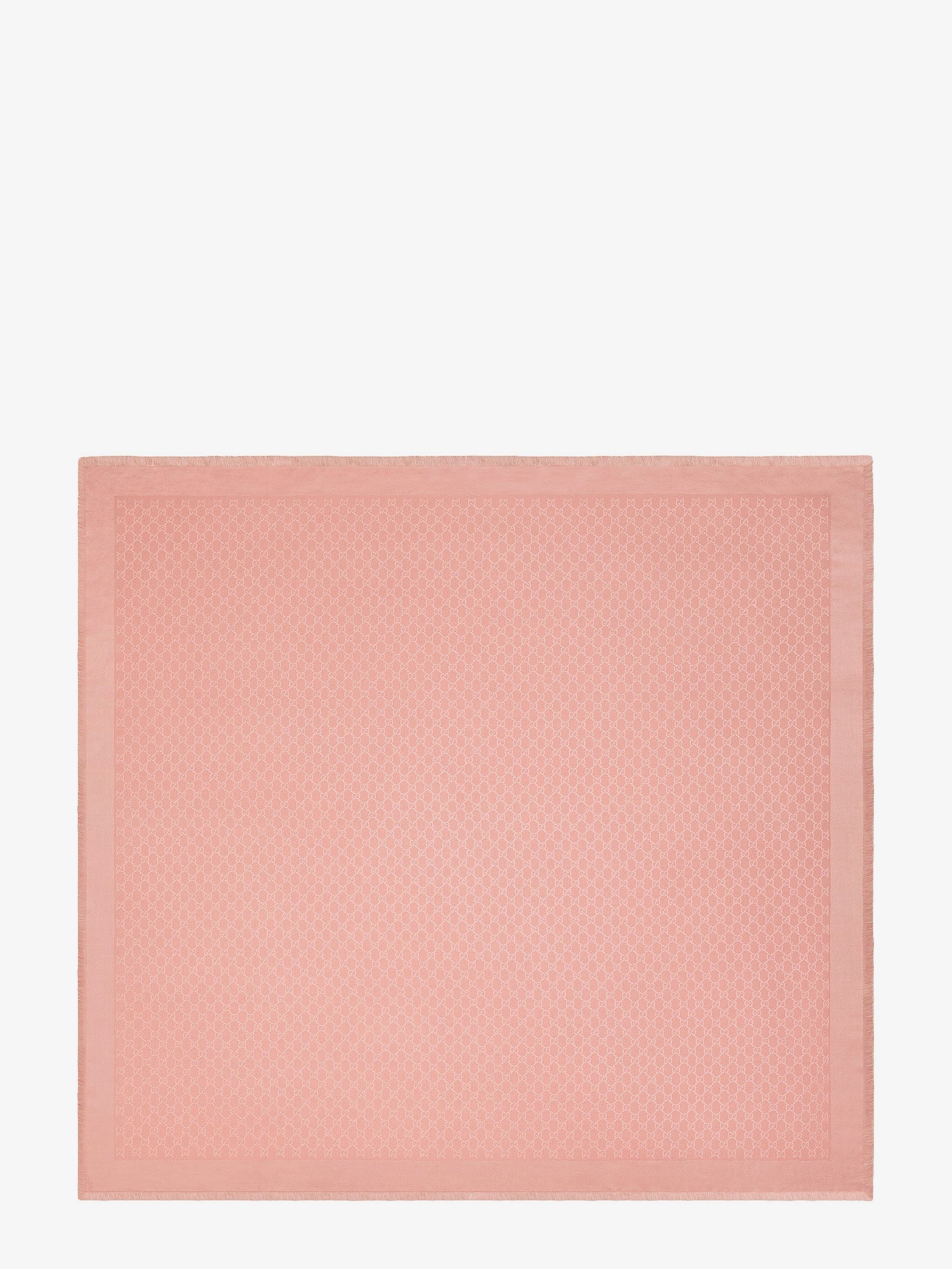 Gucci Gg Silk And Wool Shawl