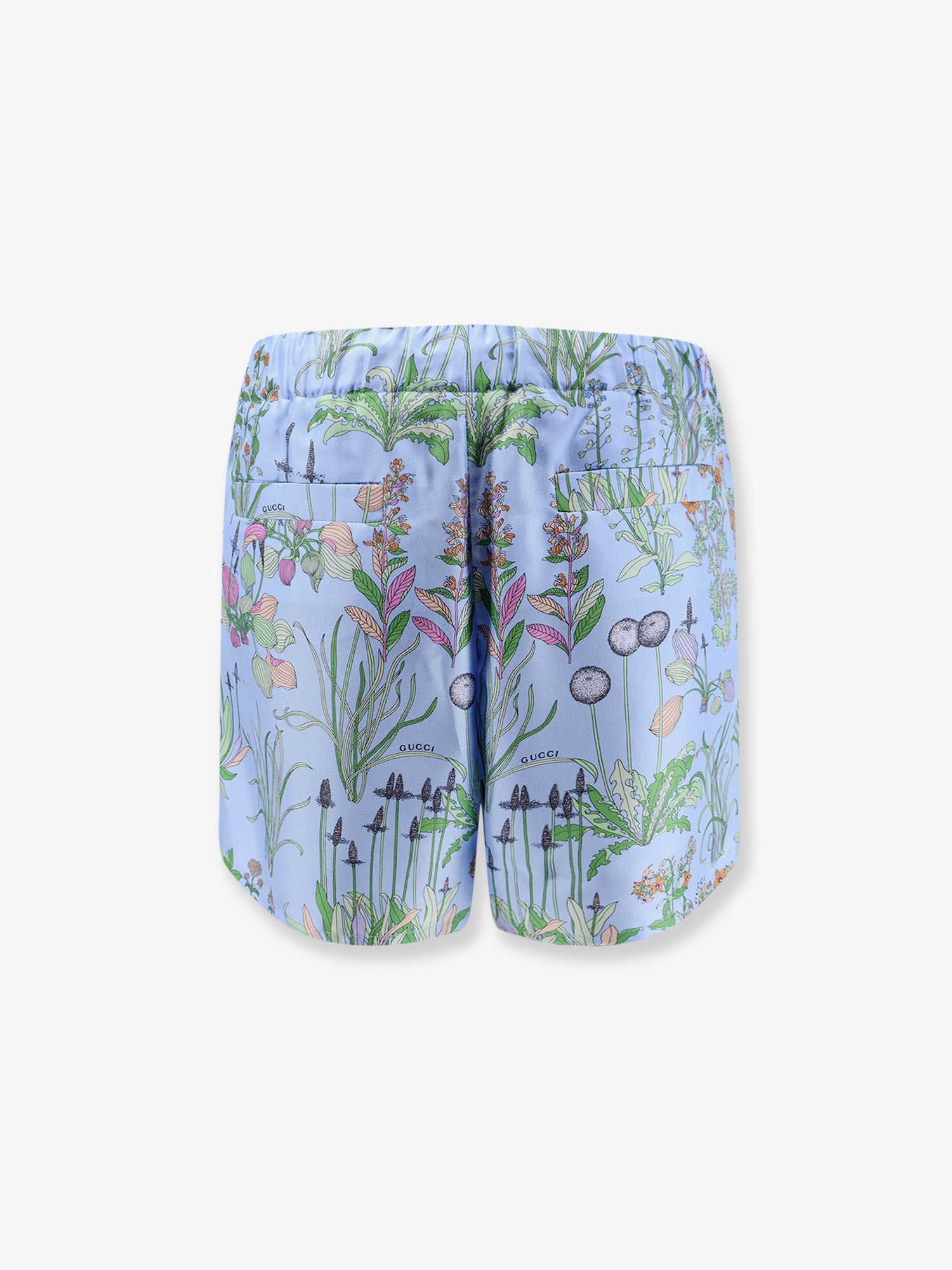 Gucci Printed Silk Shorts