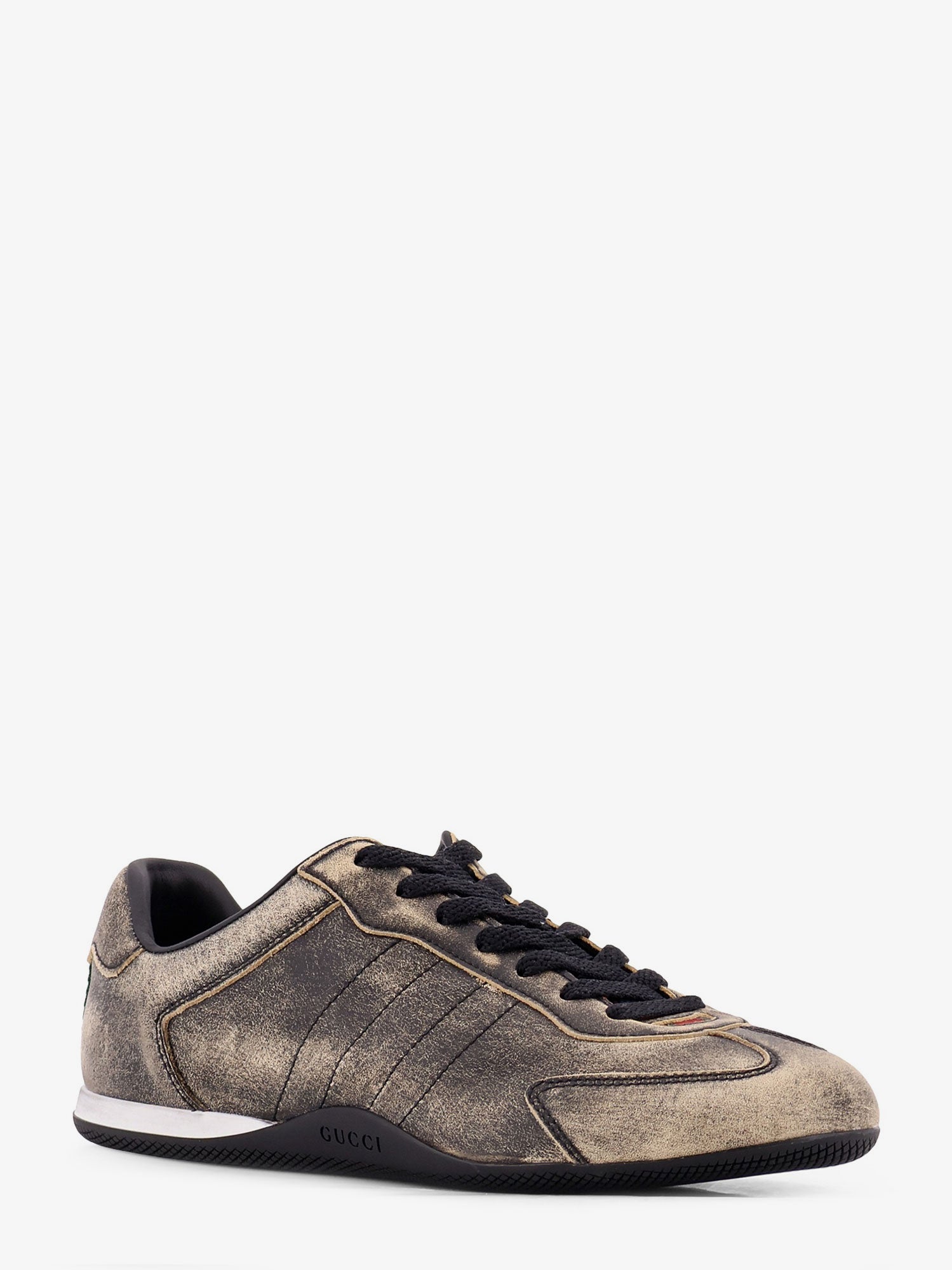 Gucci Gucci Shift Délavé Leather Sneakers