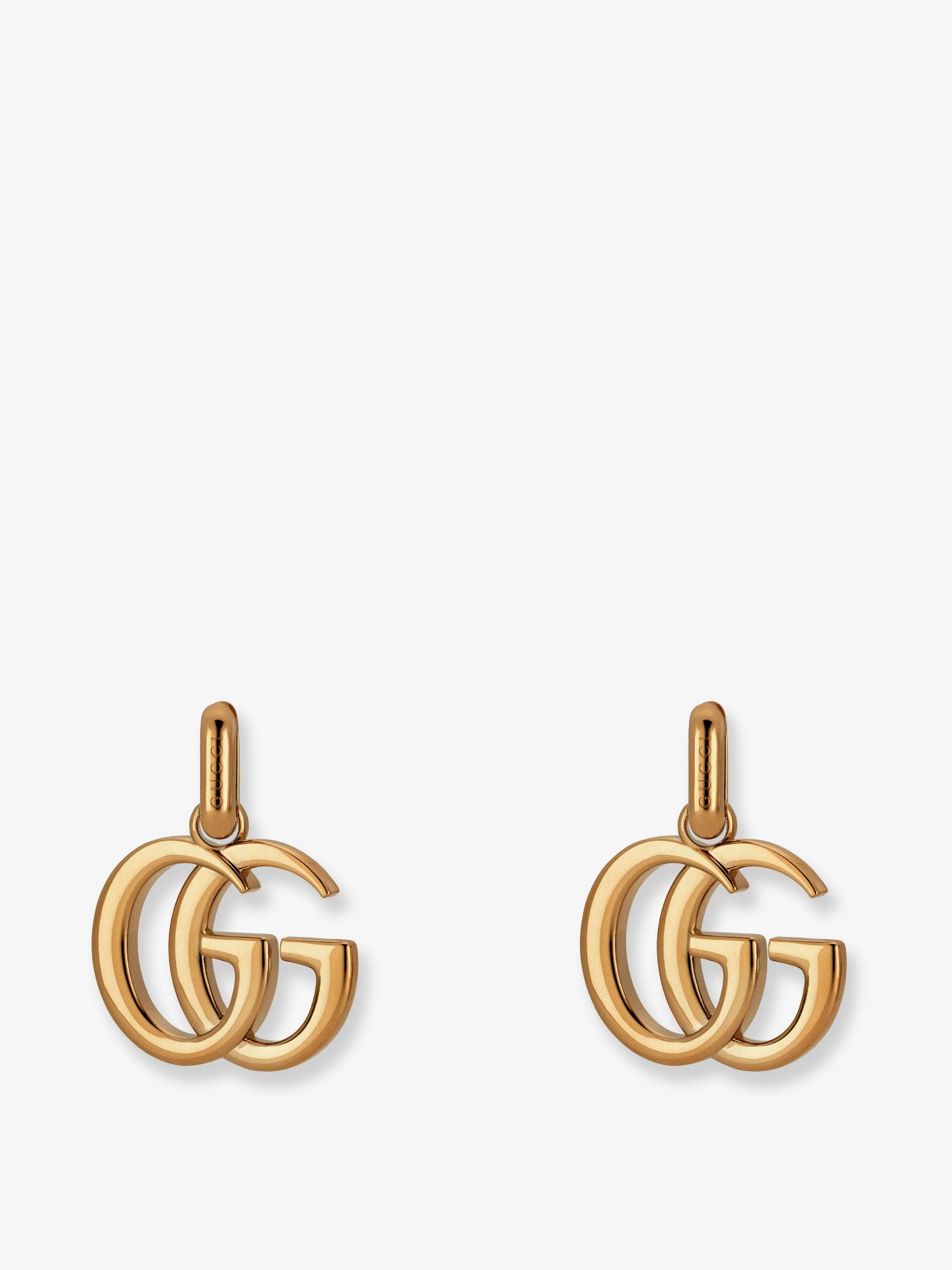 Gucci Gg Gold Metal Earrings
