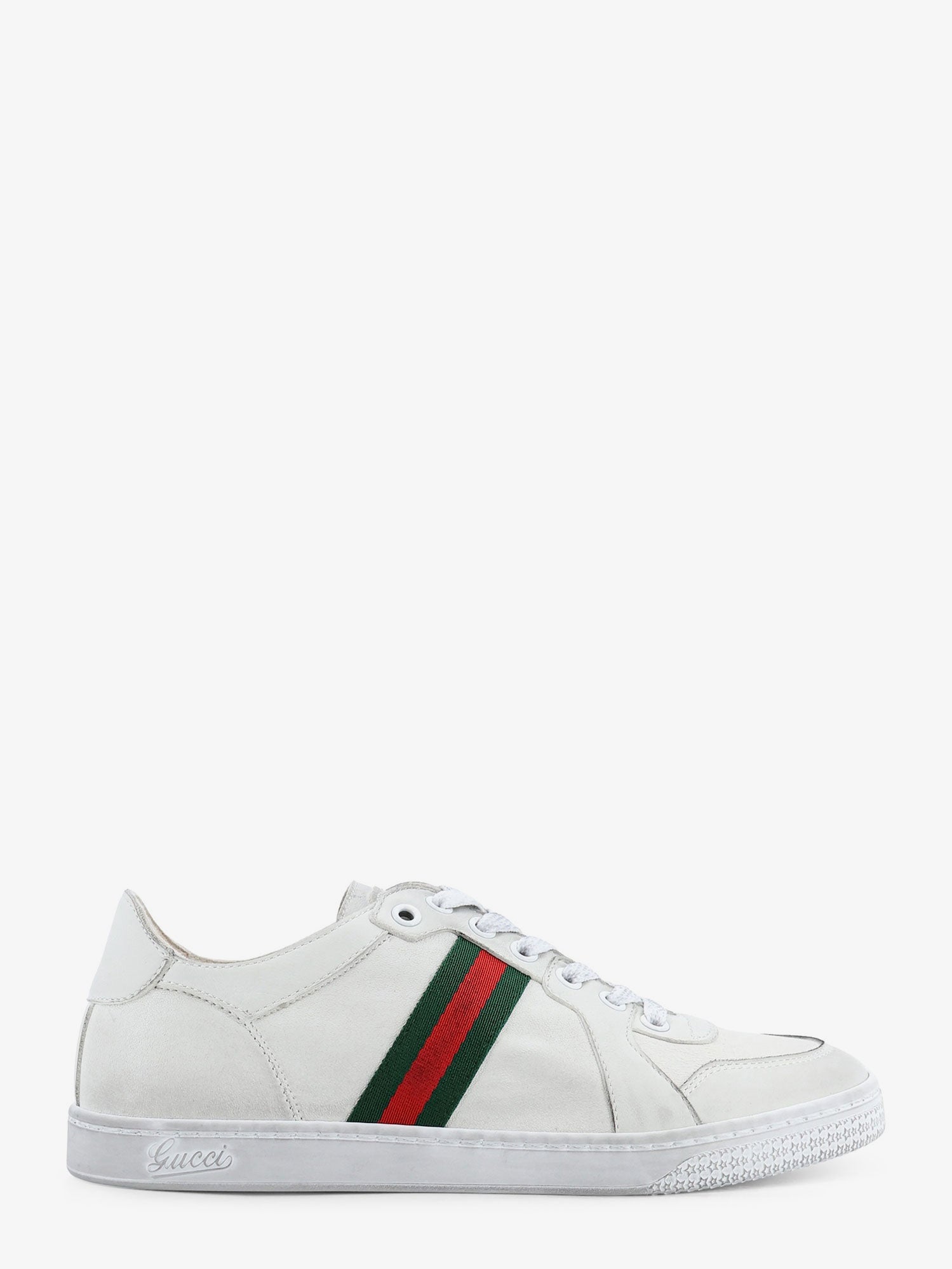 Gucci Stretch Leather Sneakers