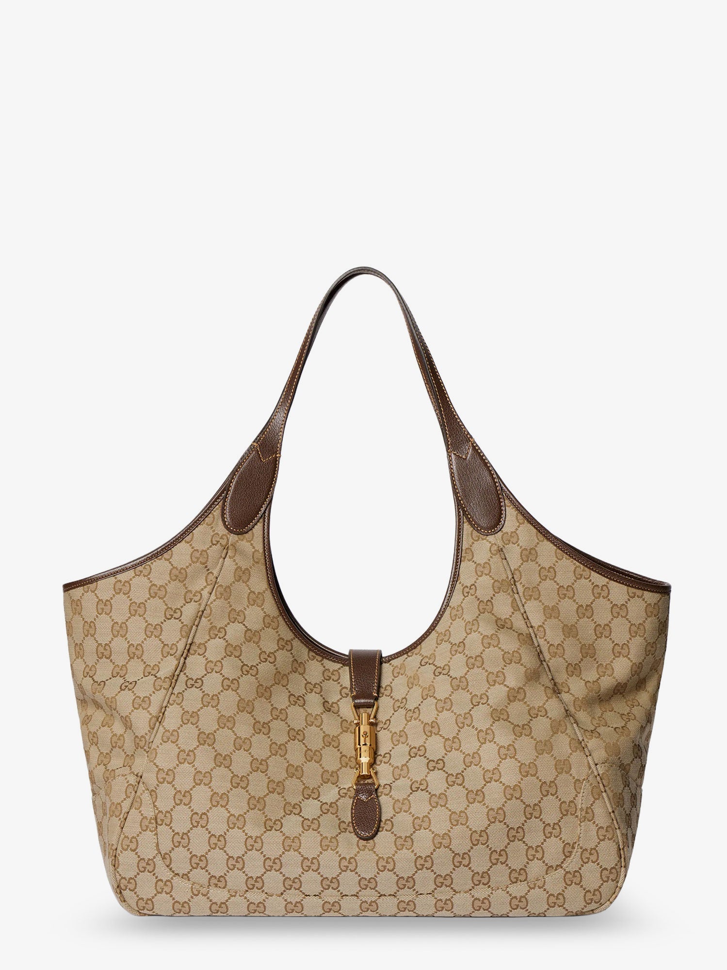 Gucci Mercato Gg Fabric Shopping Bag