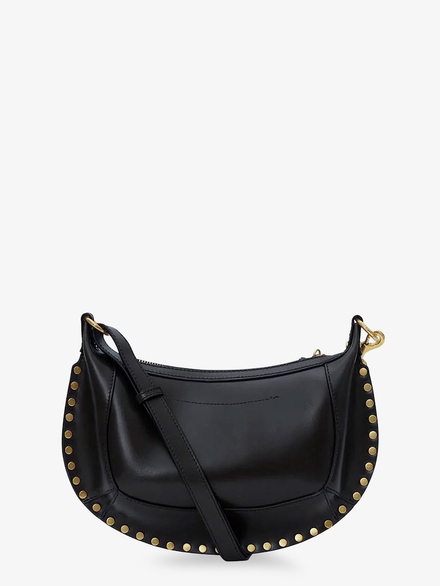Isabel Marant Oskan Moon Leather Crossbody Bag