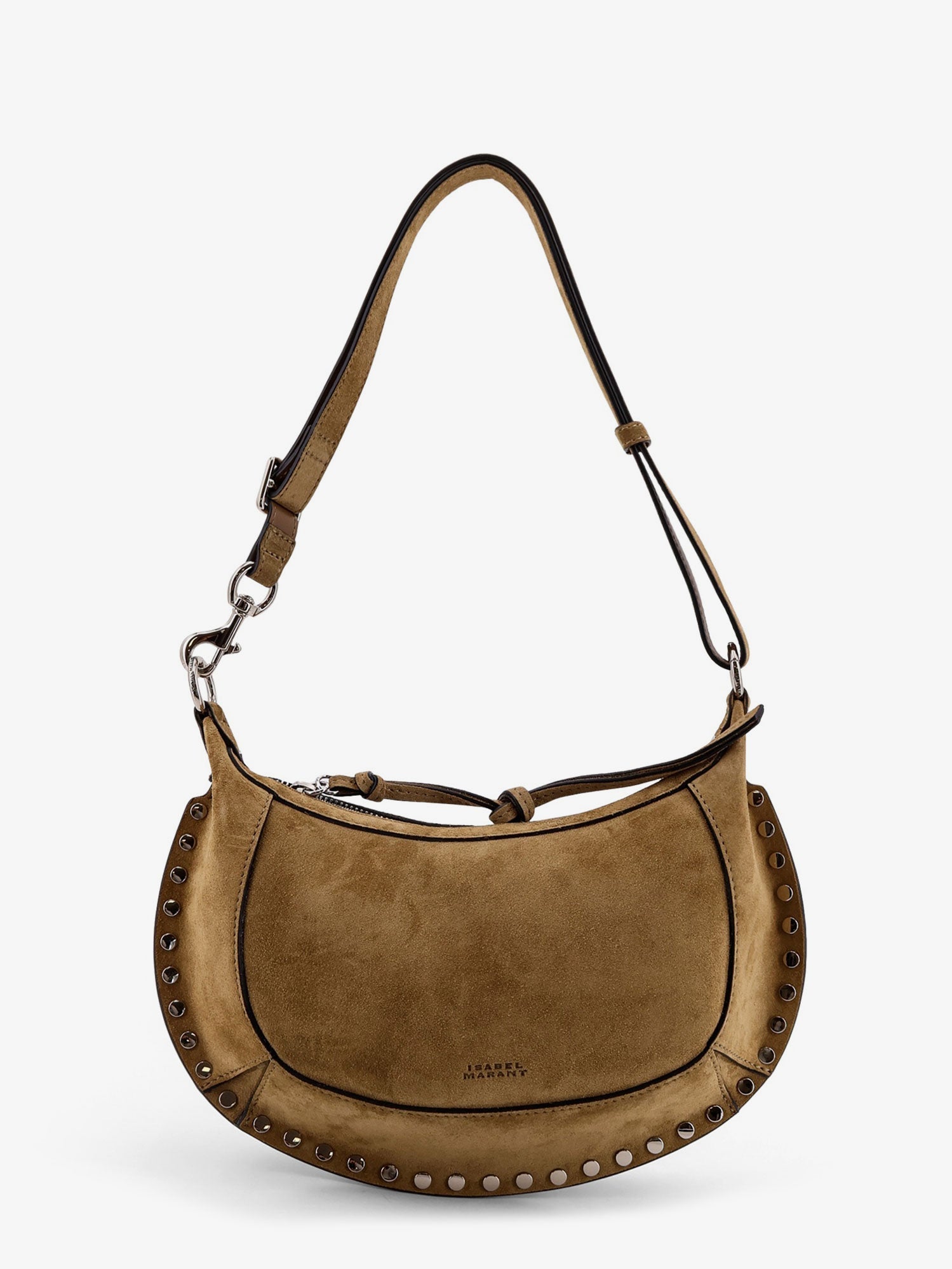 Isabel Marant Oskan Moon Suede Crossbody Bag